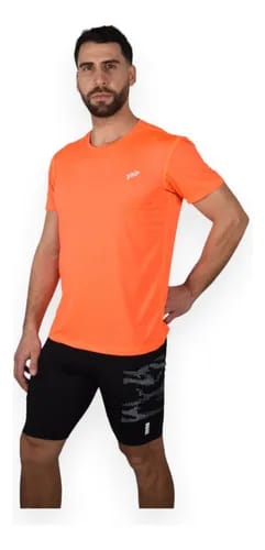 Remera Unisex Jar Vec Runner Dimo Naranja