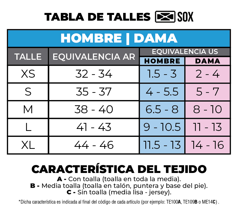 Medias SOX ROMBROCK Gimnasio y Fitness