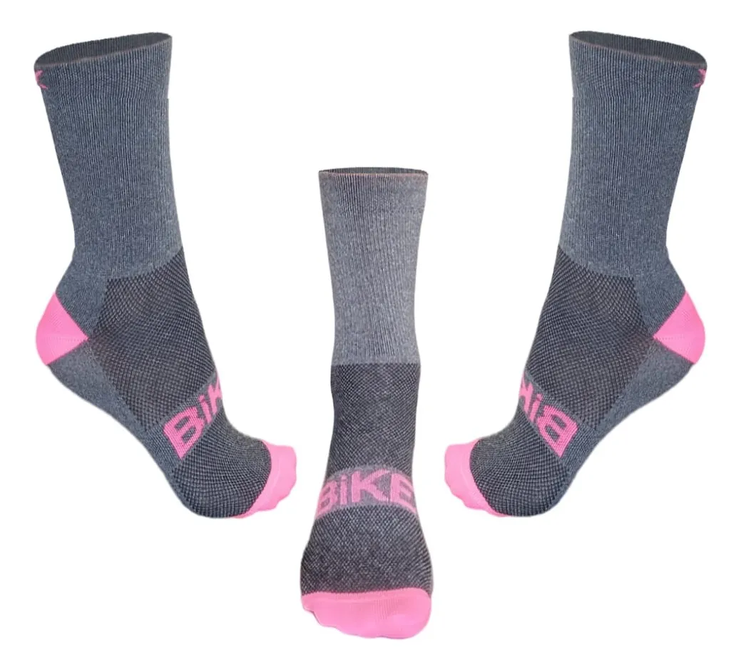 Medias de Ciclismo Wakke Sports Compresión Media Caña