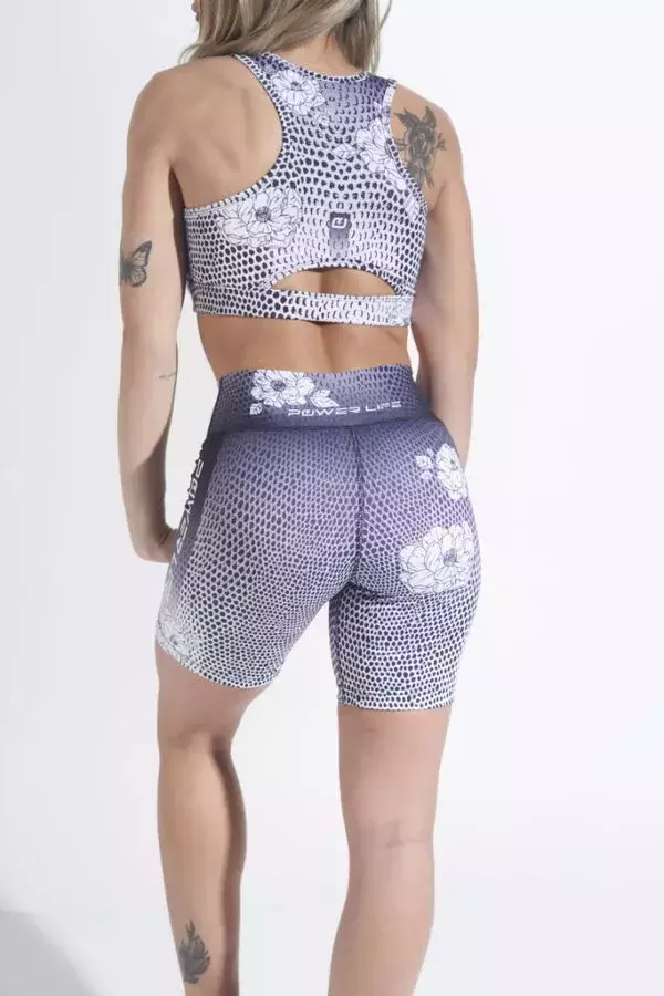 Conjunto Power Life Top con Calza biker