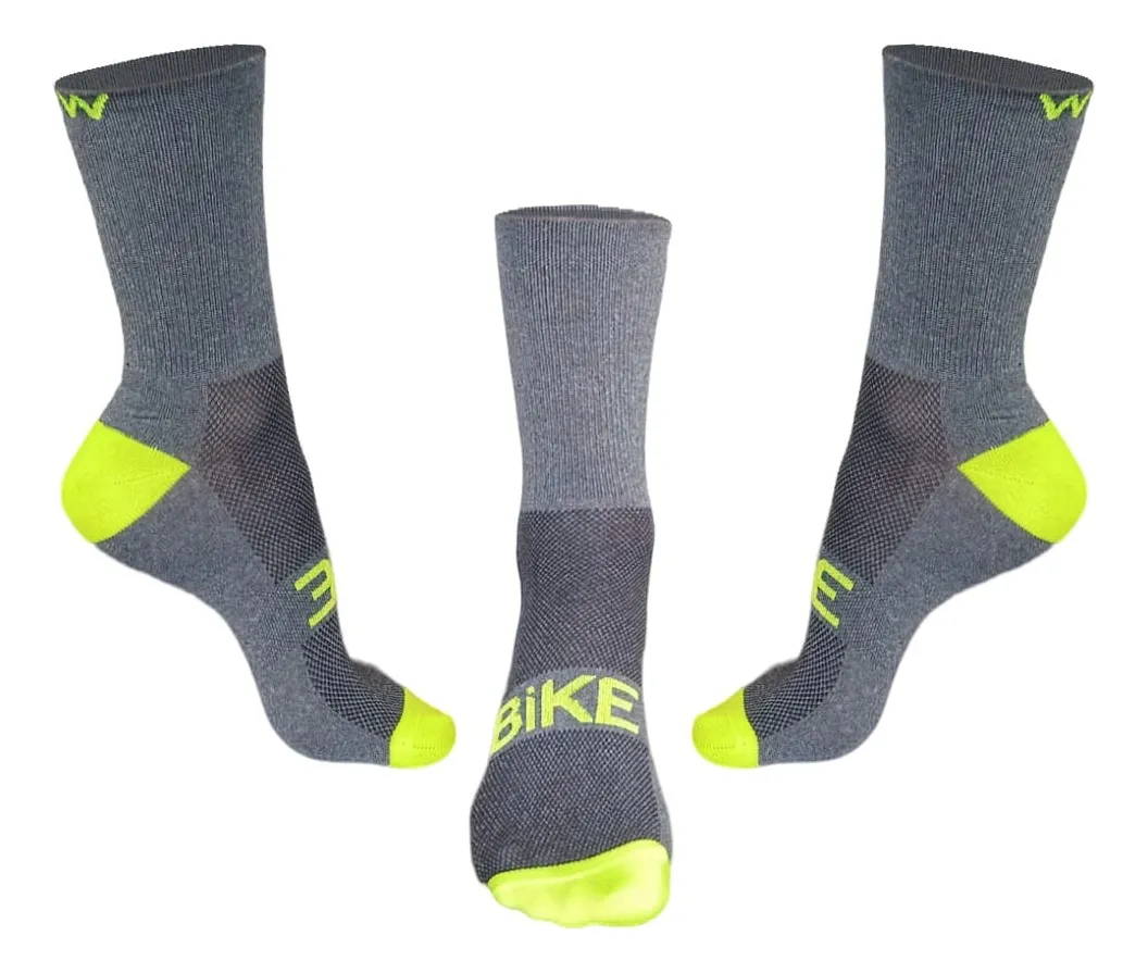 Medias de Ciclismo Wakke Sports Compresión Media Caña