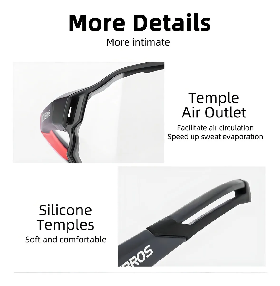 Gafas de ciclismo Rockbros con lente fotocromática 10135