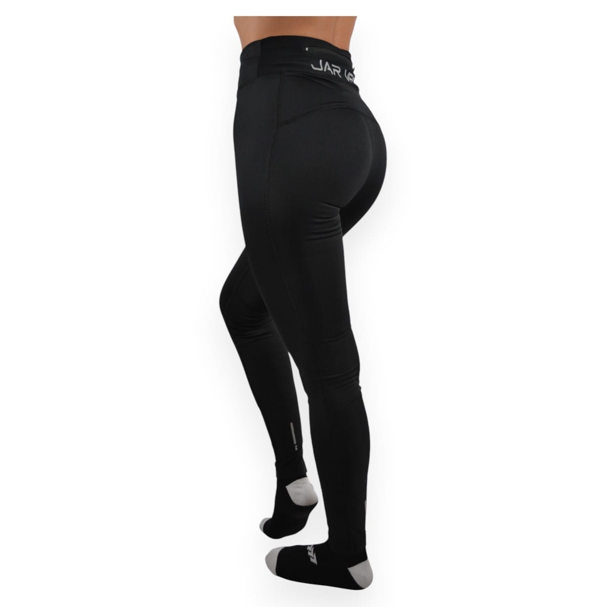 Calza Larga Mujer Jar Vec Runner C/ Bolsillo Negra