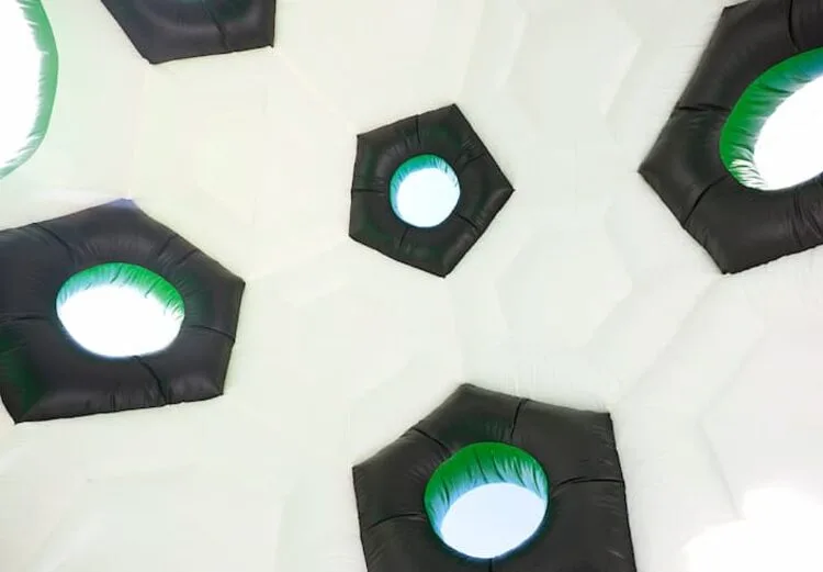 Voetbal Springkussen XXL