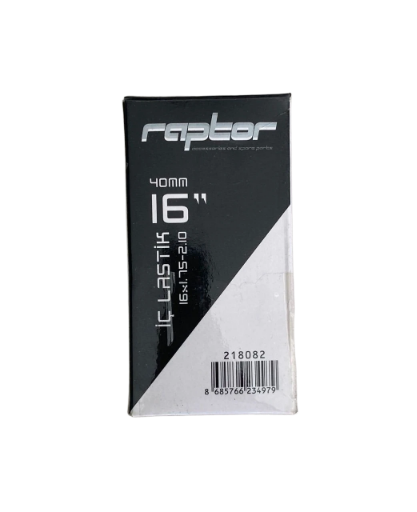 RAPTOR - İç Lastik - 16 X 1.75-2.10 AV40 - Siyah