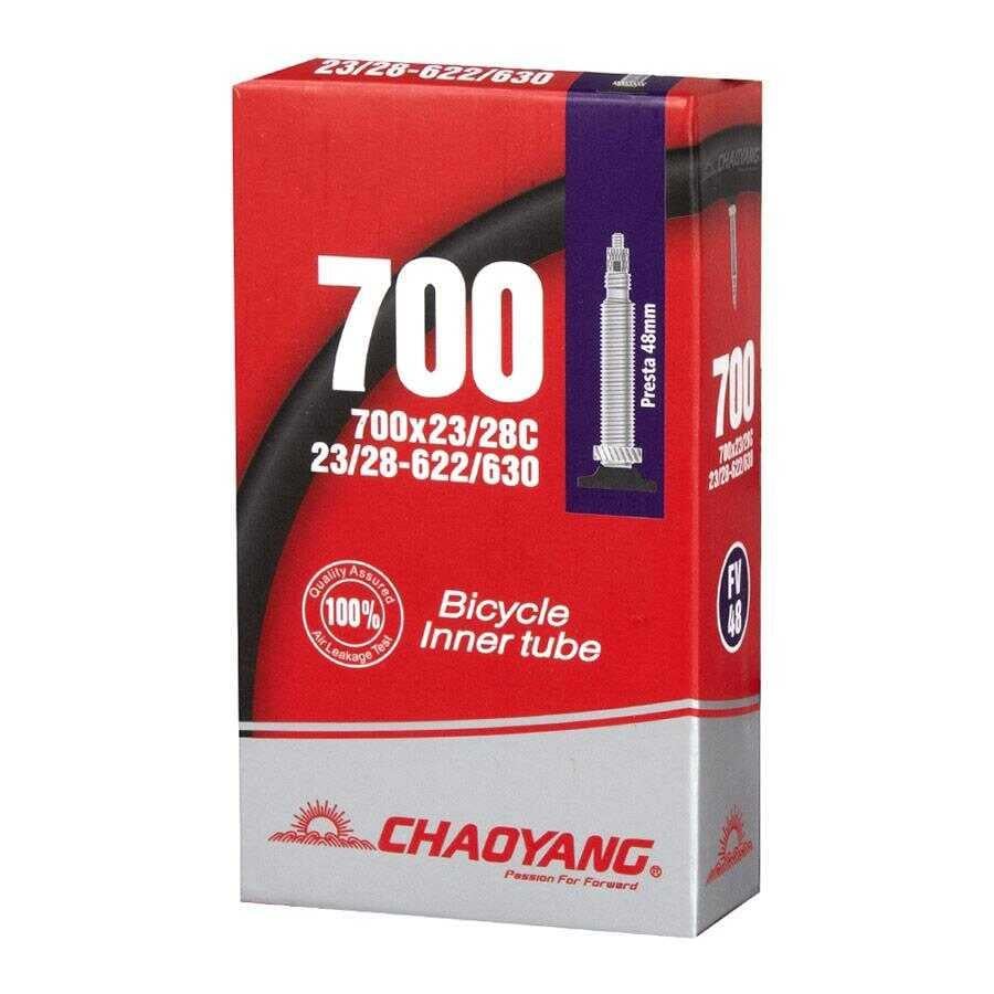 CHAOYANG 700X23/28C FV 48MM İNCE SİBOP KUTULU