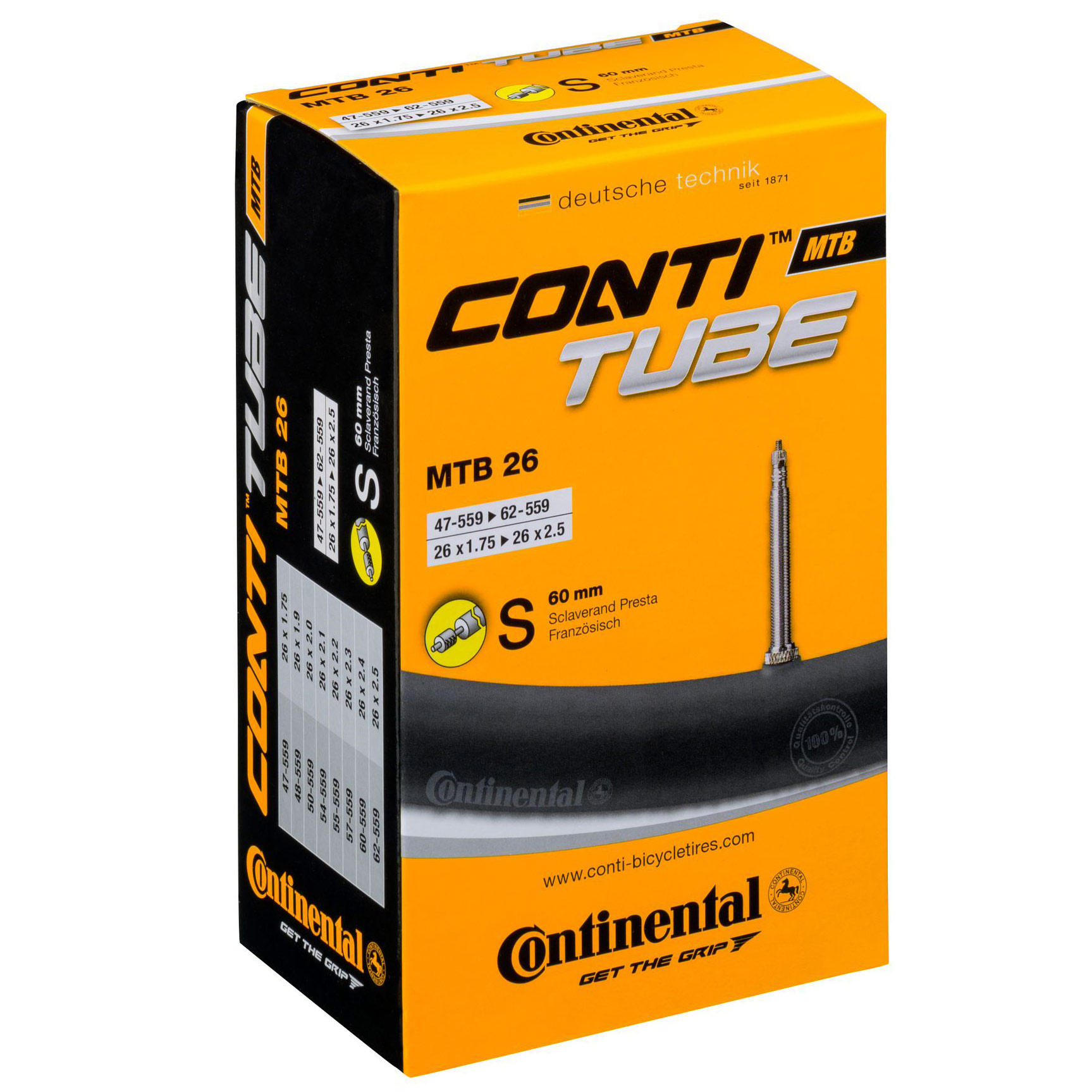 Continental Conti Tube MTB 26 İç Lastik 42mm