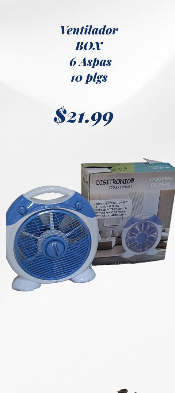 Ventilador BOX