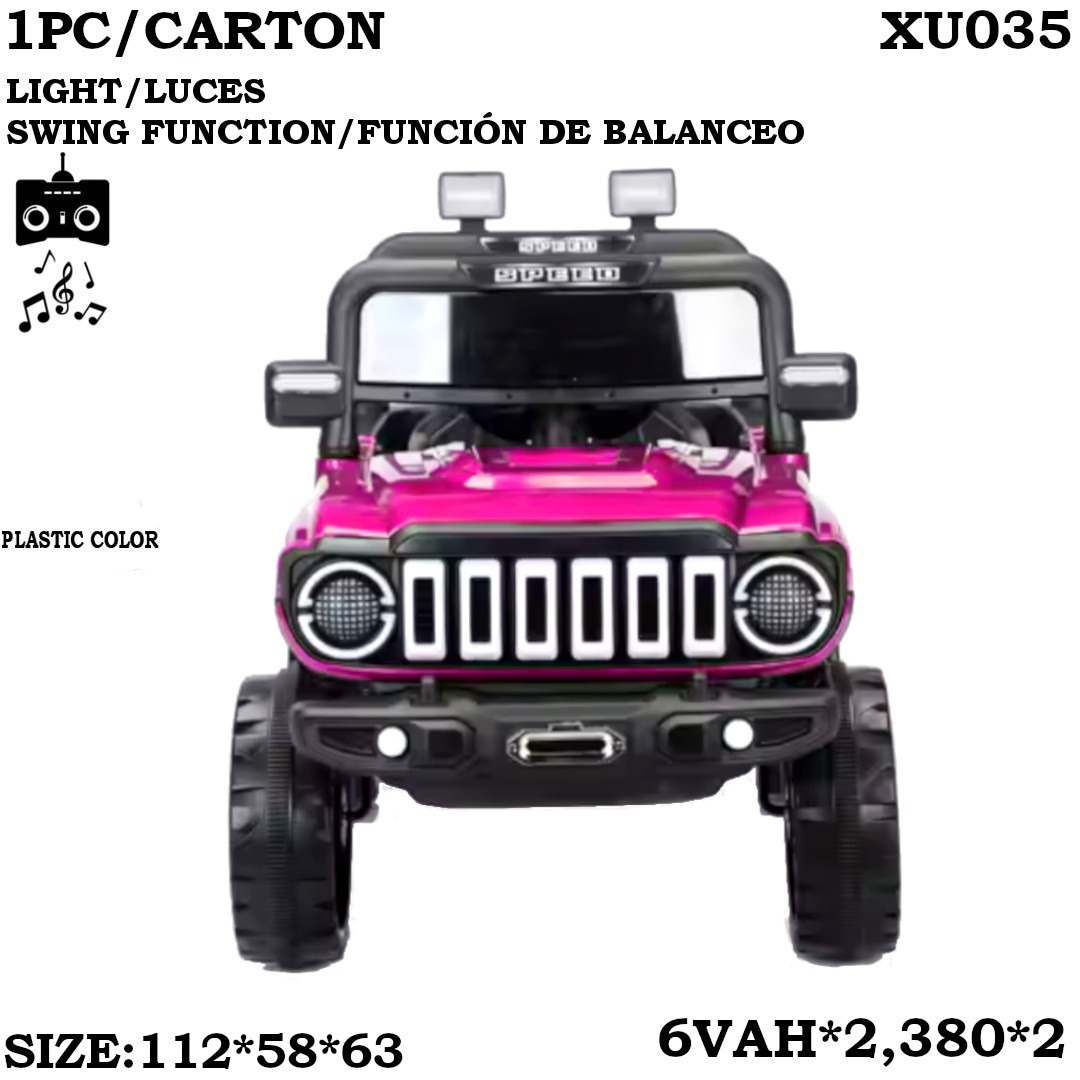 Jeep eléctrico infantil