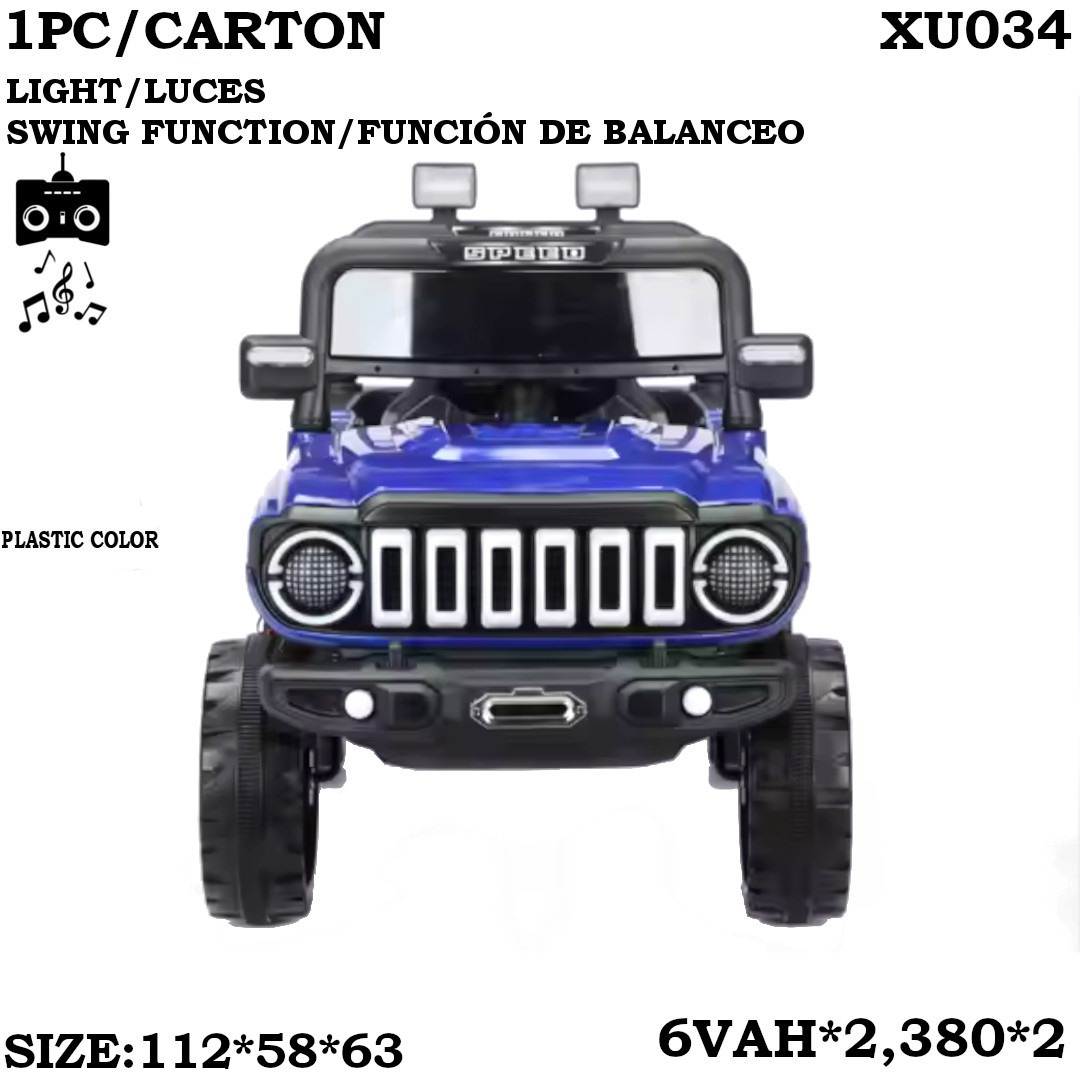 Jeep eléctrico infantil