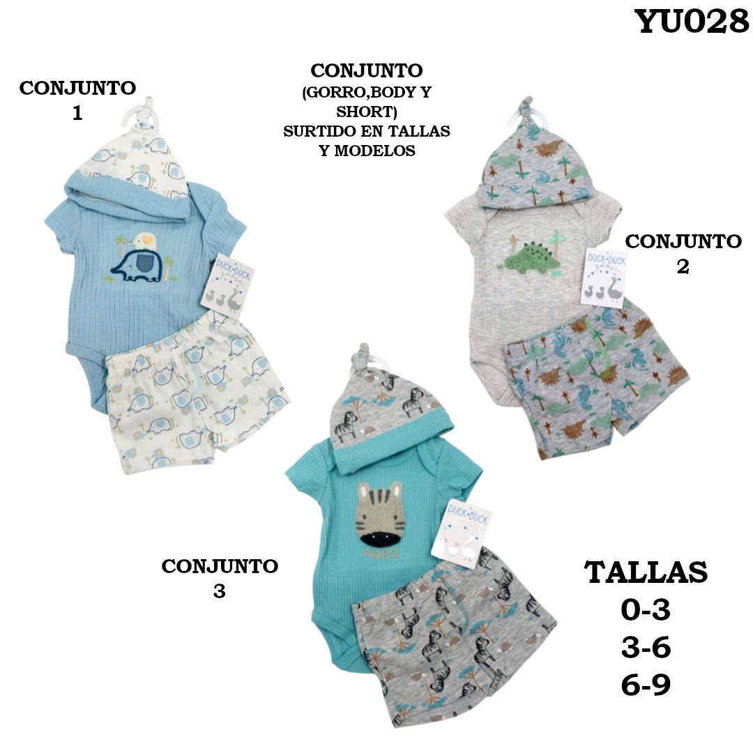 Conjuntos de bebé YU027