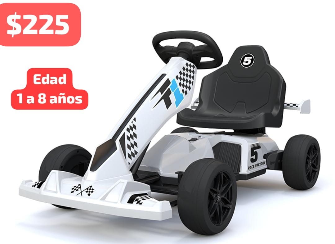Carrito de carreras para niños
