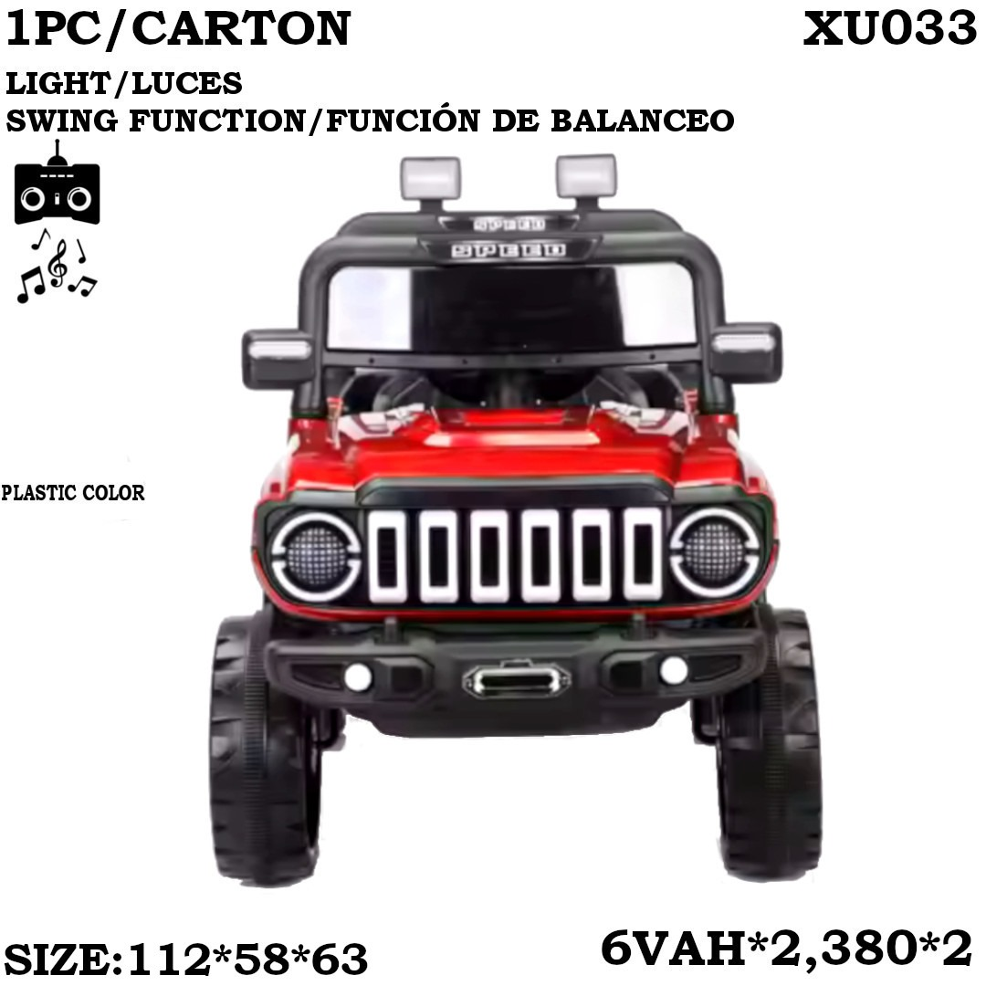 Jeep eléctrico infantil
