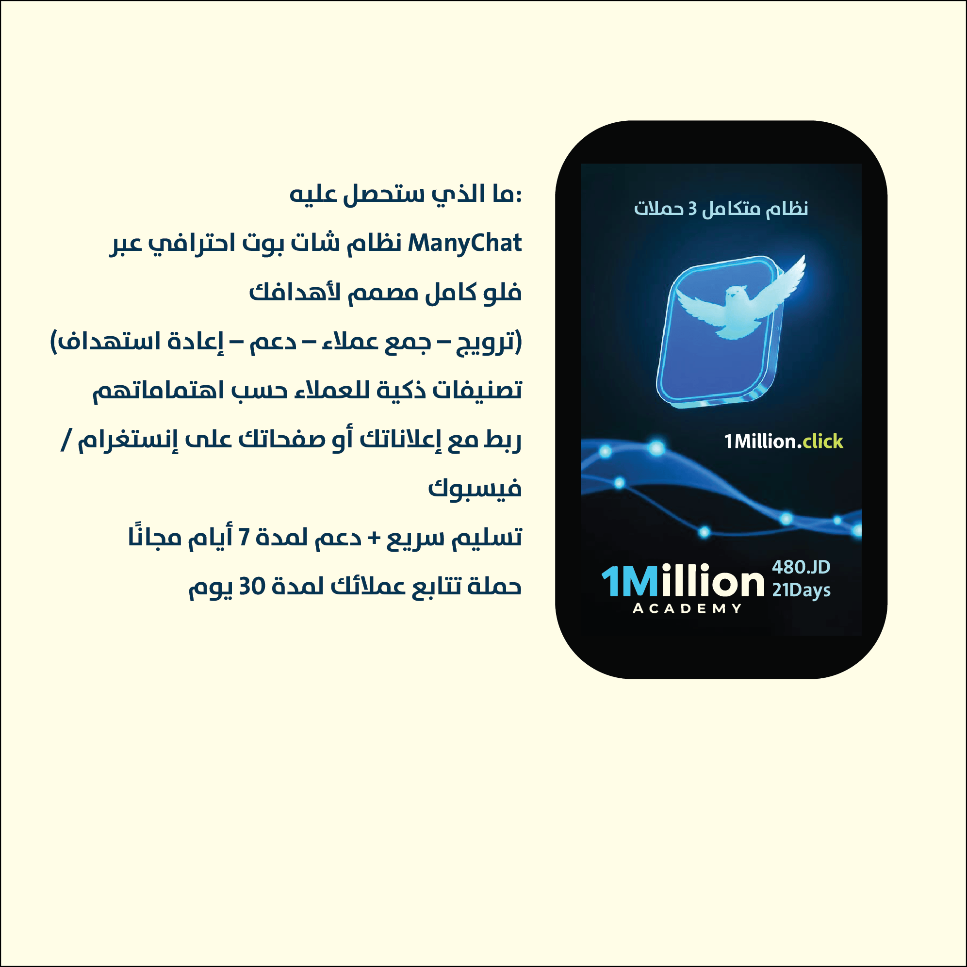 بناء نضام اتمتة تسويقية ( عادي)
