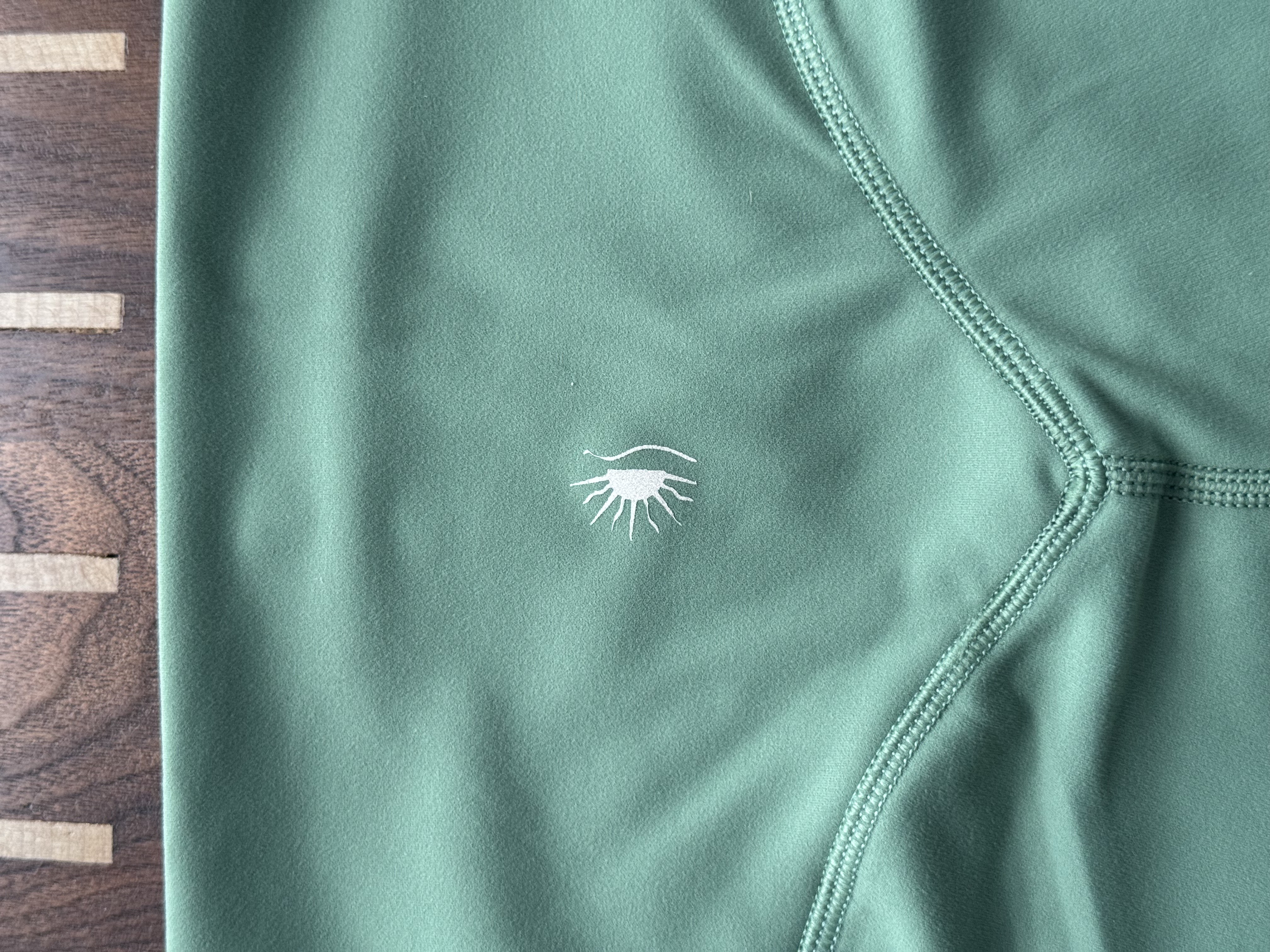 Green Full-Length Leggings