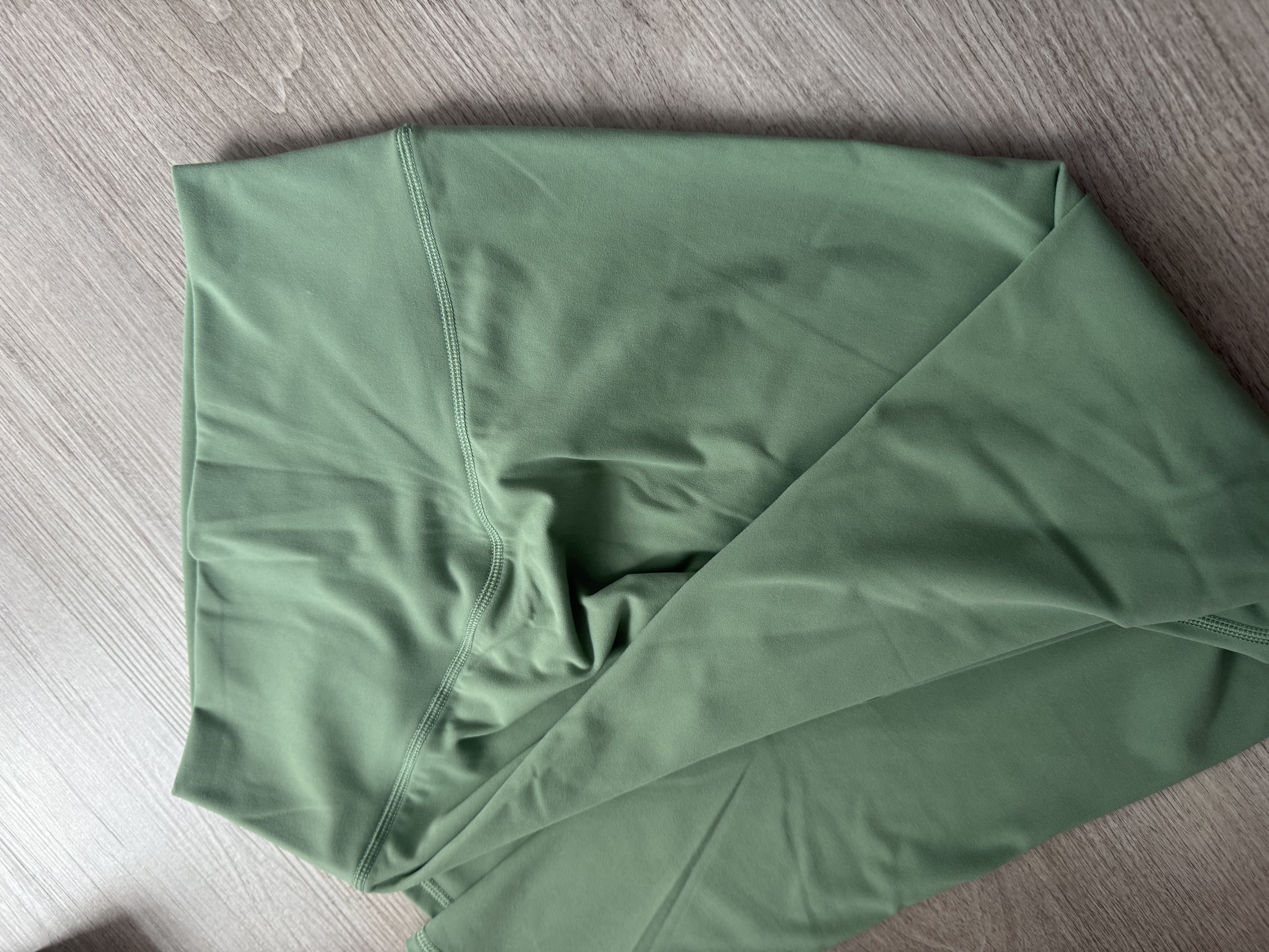 Green Full-Length Leggings