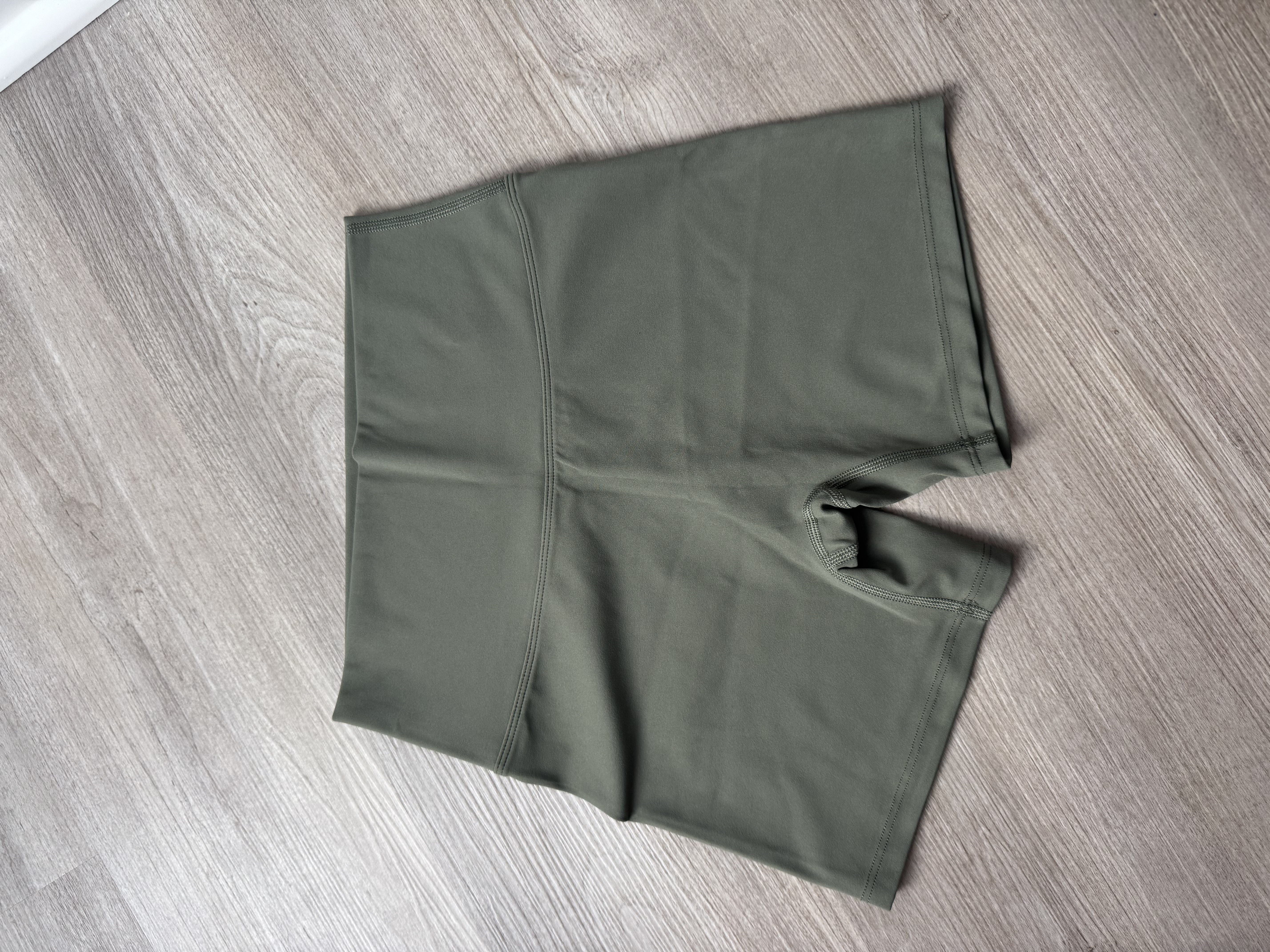 Olive Green Athletic Shorts