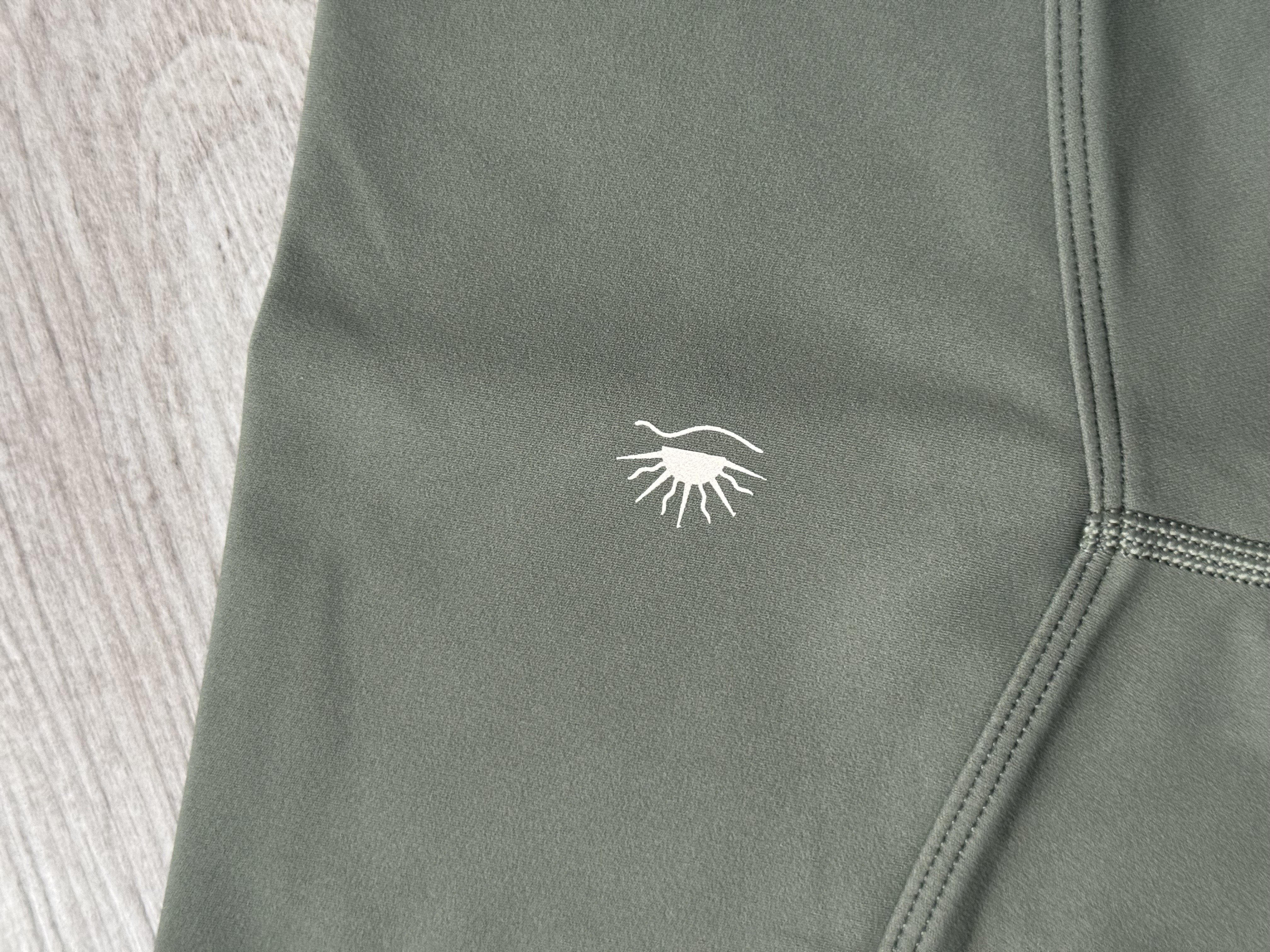 Olive Green Athletic Shorts