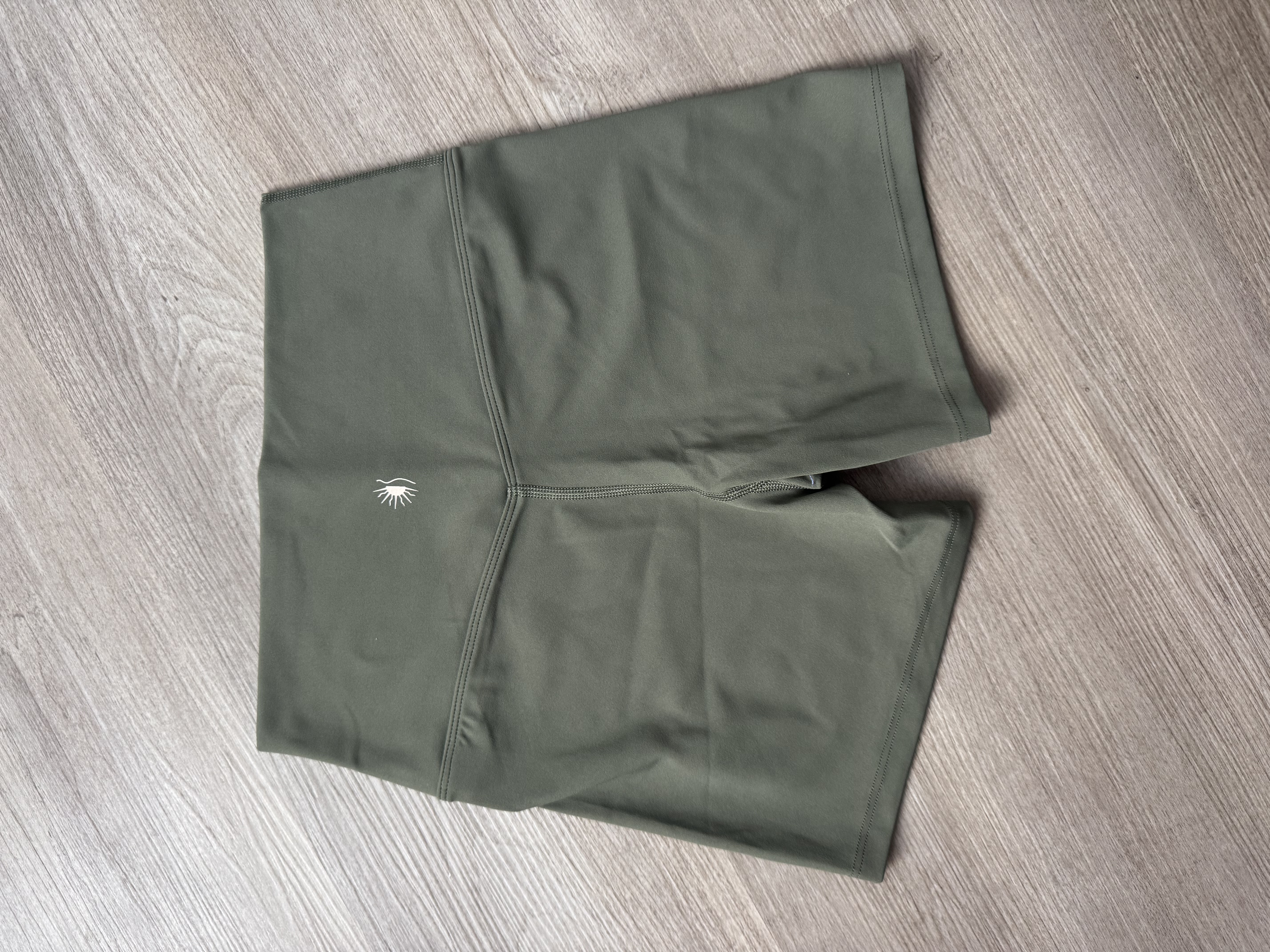 Olive Green Athletic Shorts