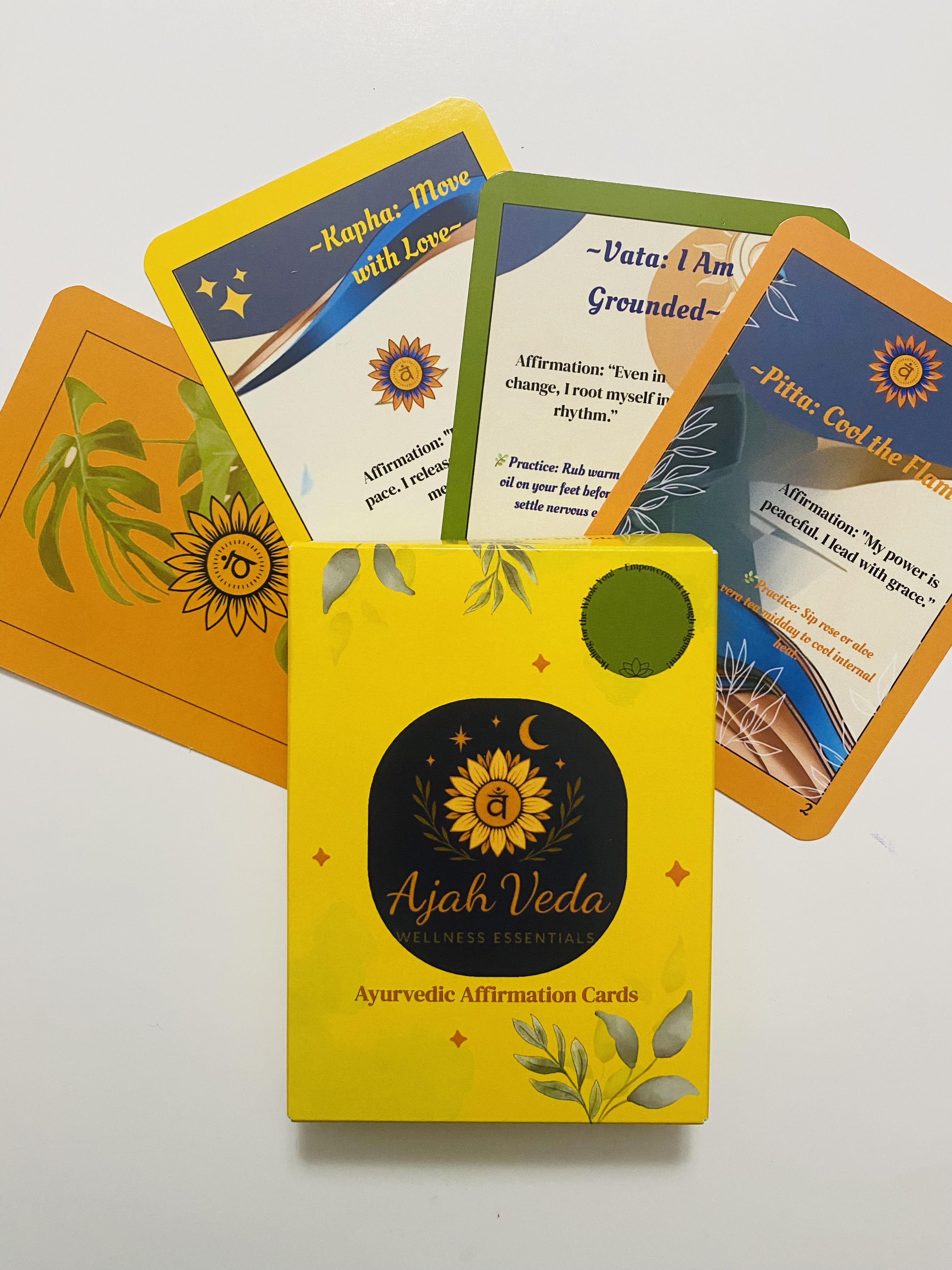 Ayurvedic Affirmation Card deck