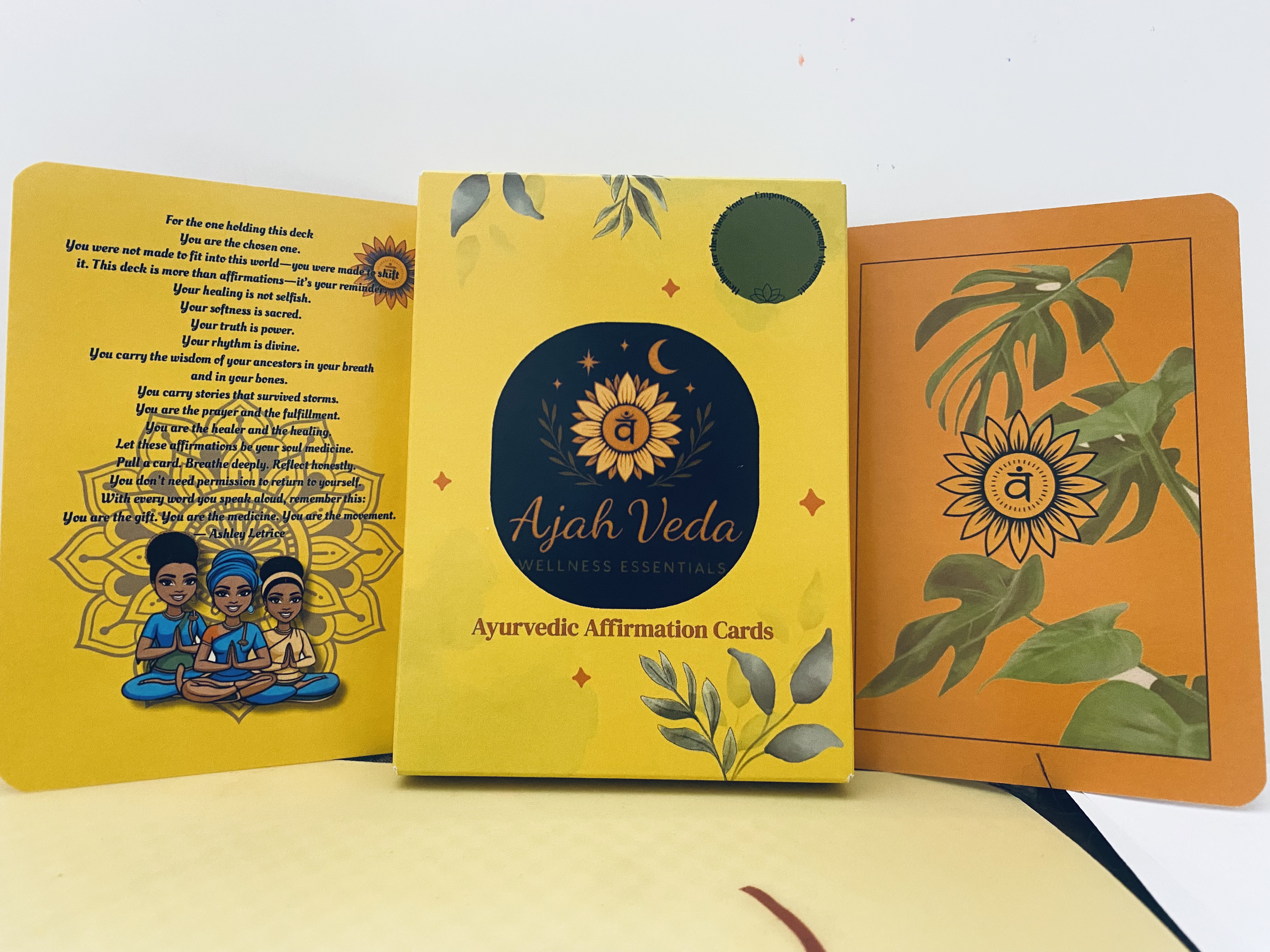 Ayurvedic Affirmation Card deck