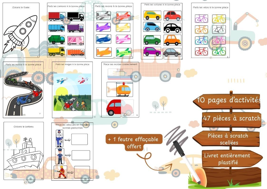 Les transports dès 18 mois