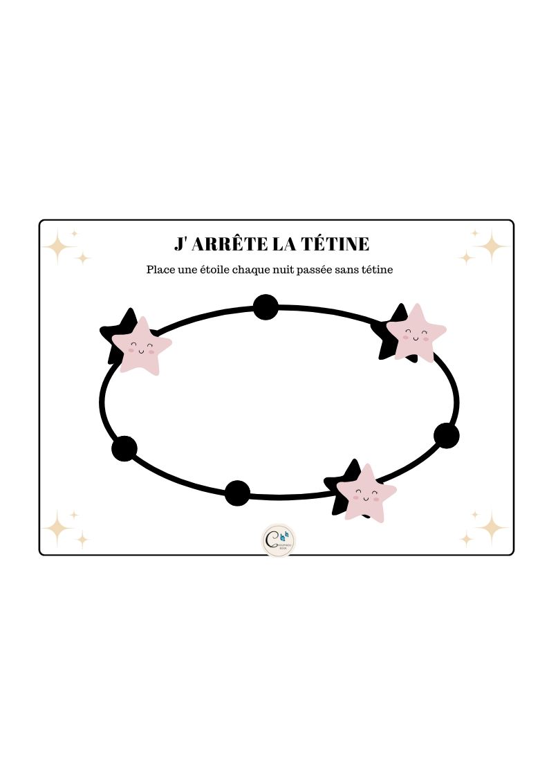 Support : j'arrête là tétine 