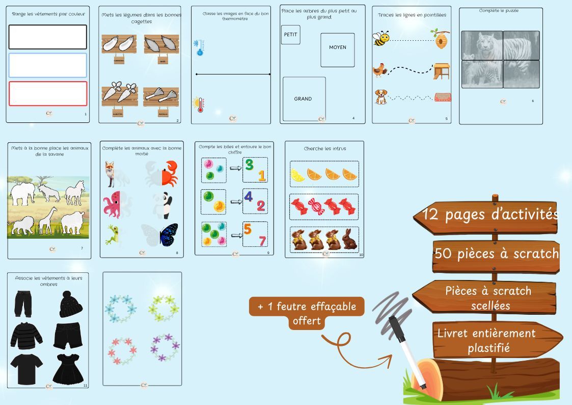 Multi jeux N°2 dès 2 ans