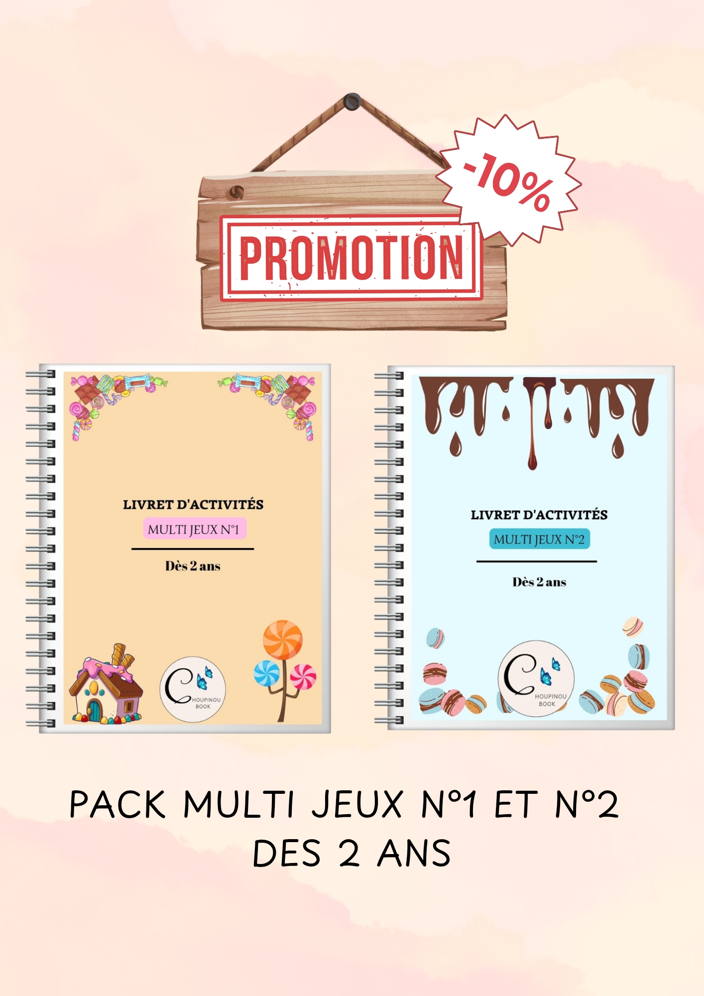 Pack Multi jeux dès 2 ans