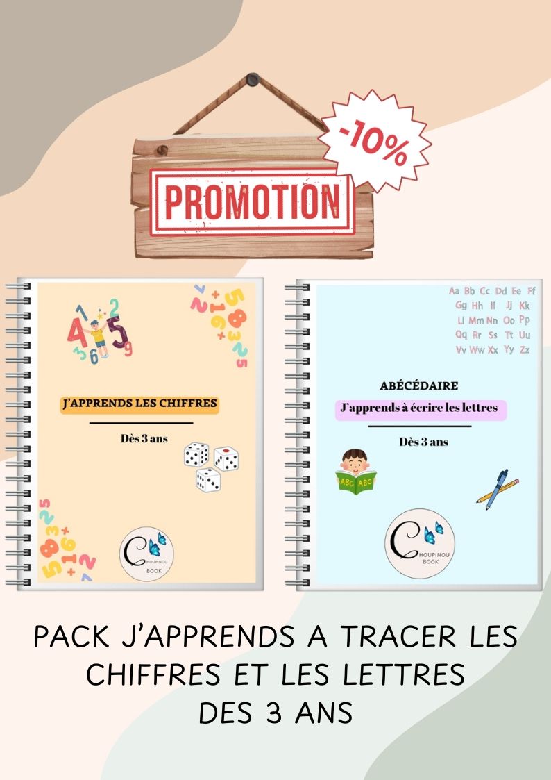 Packs des chiffres et des lettres