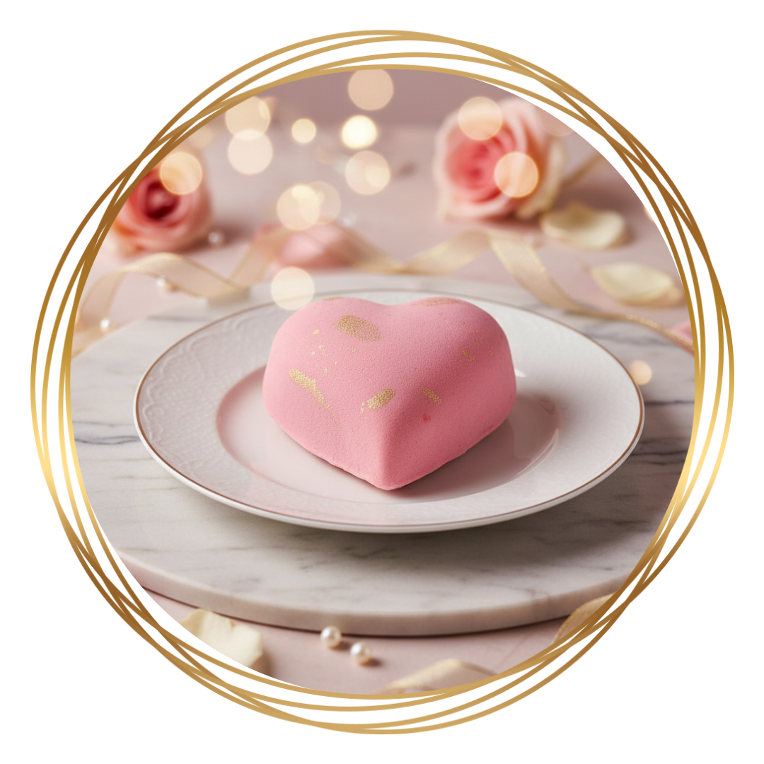 Corazón Rosado Dulzura - M&D