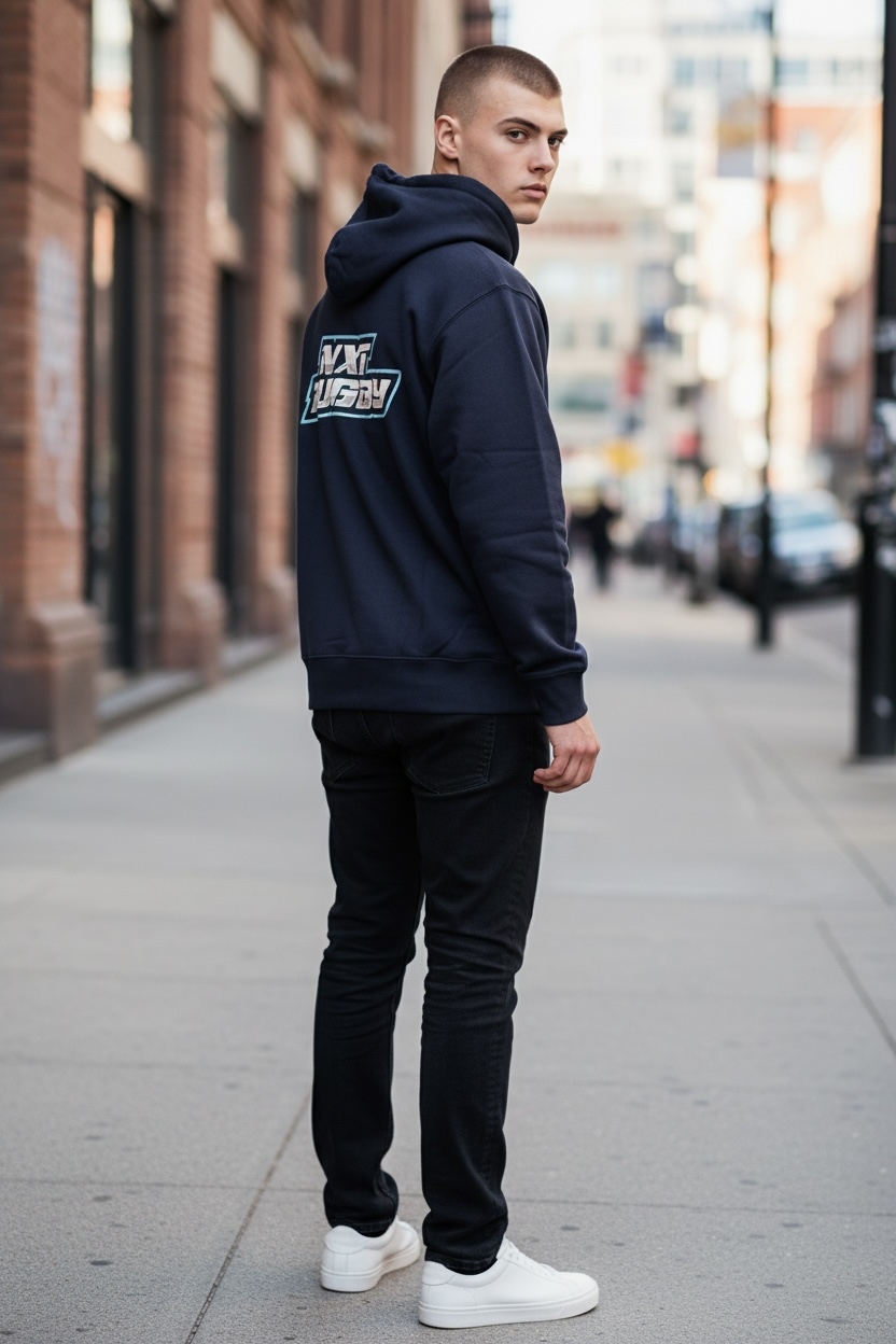 Premium NXT Printed Logo Hoodie 