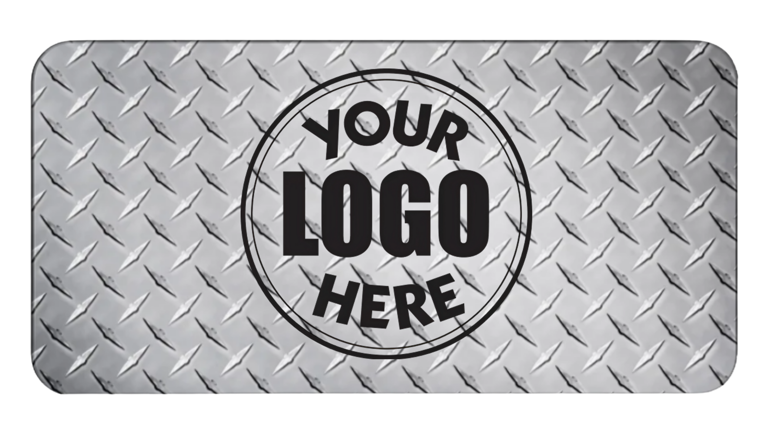 Fully Custom Metal License Plate