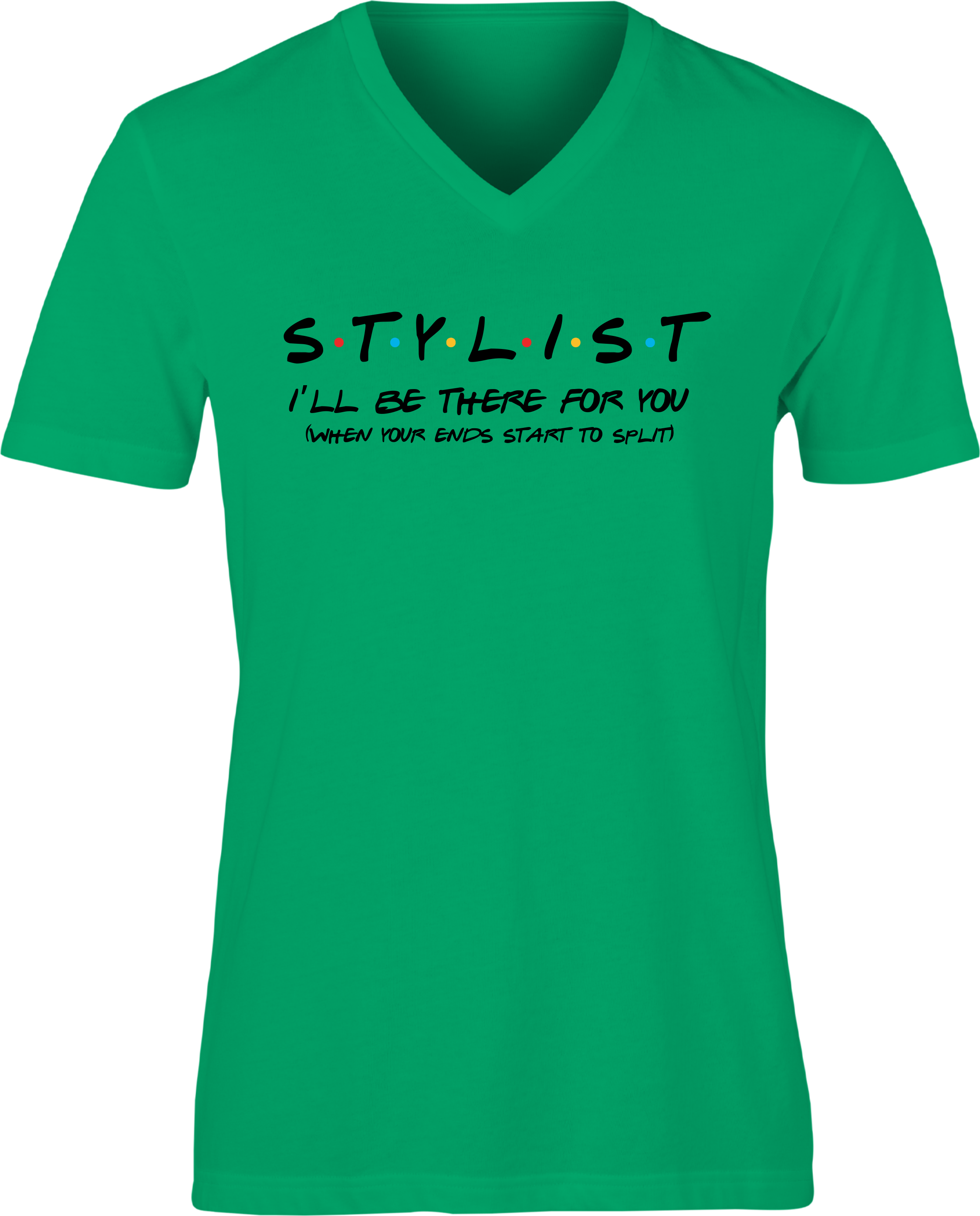 Green 'Stylist' T-Shirt