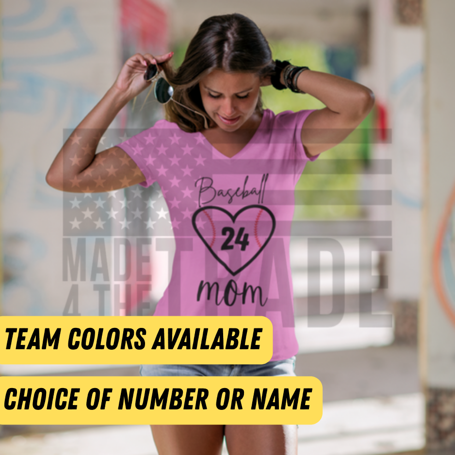 Baseball Mom T-shirt