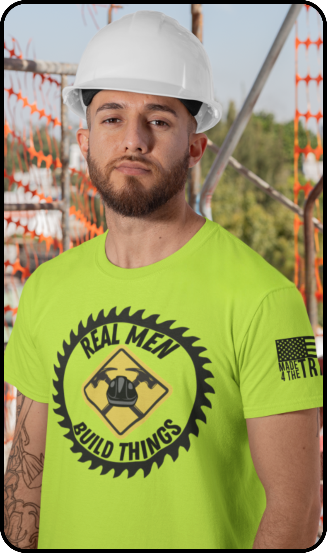 Real Men Build Things T-Shirt