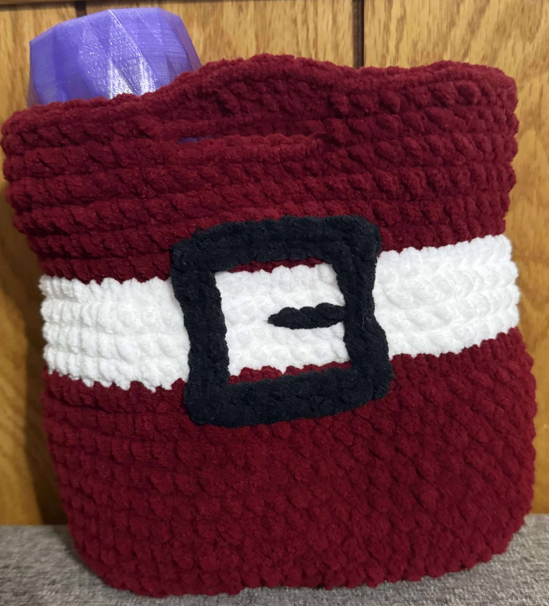 Handmade Santa Claus gift Bag