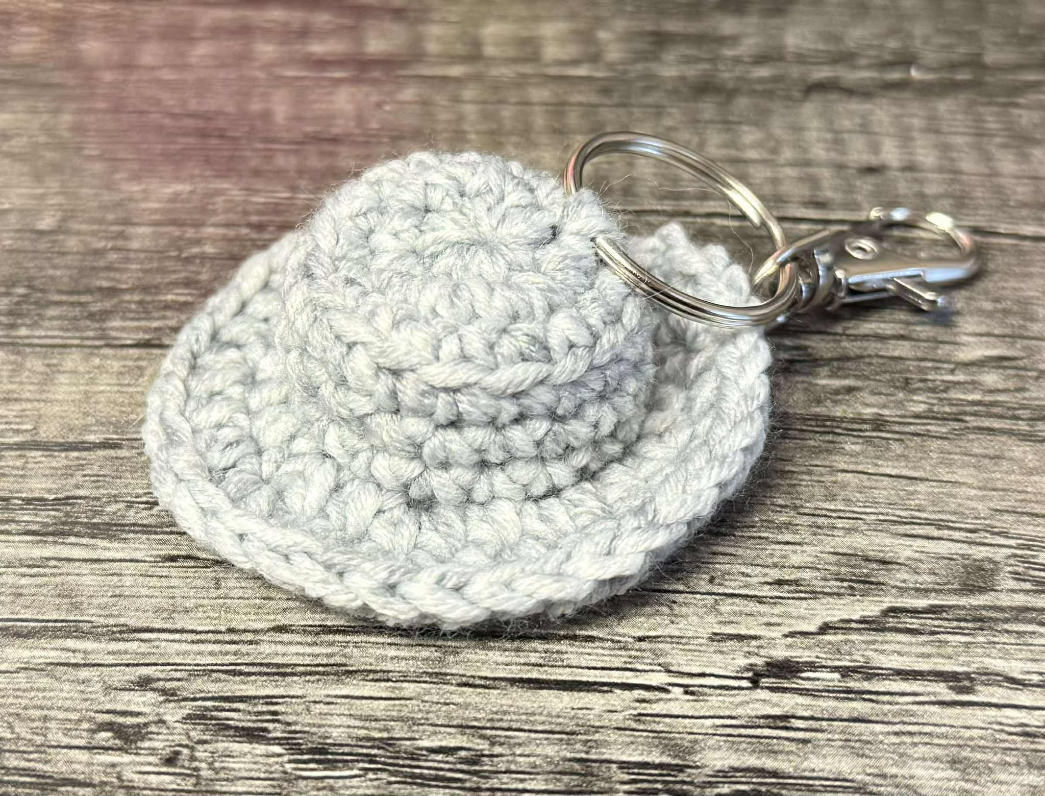 Crochet cowboy/cowgirl Hat Keychain