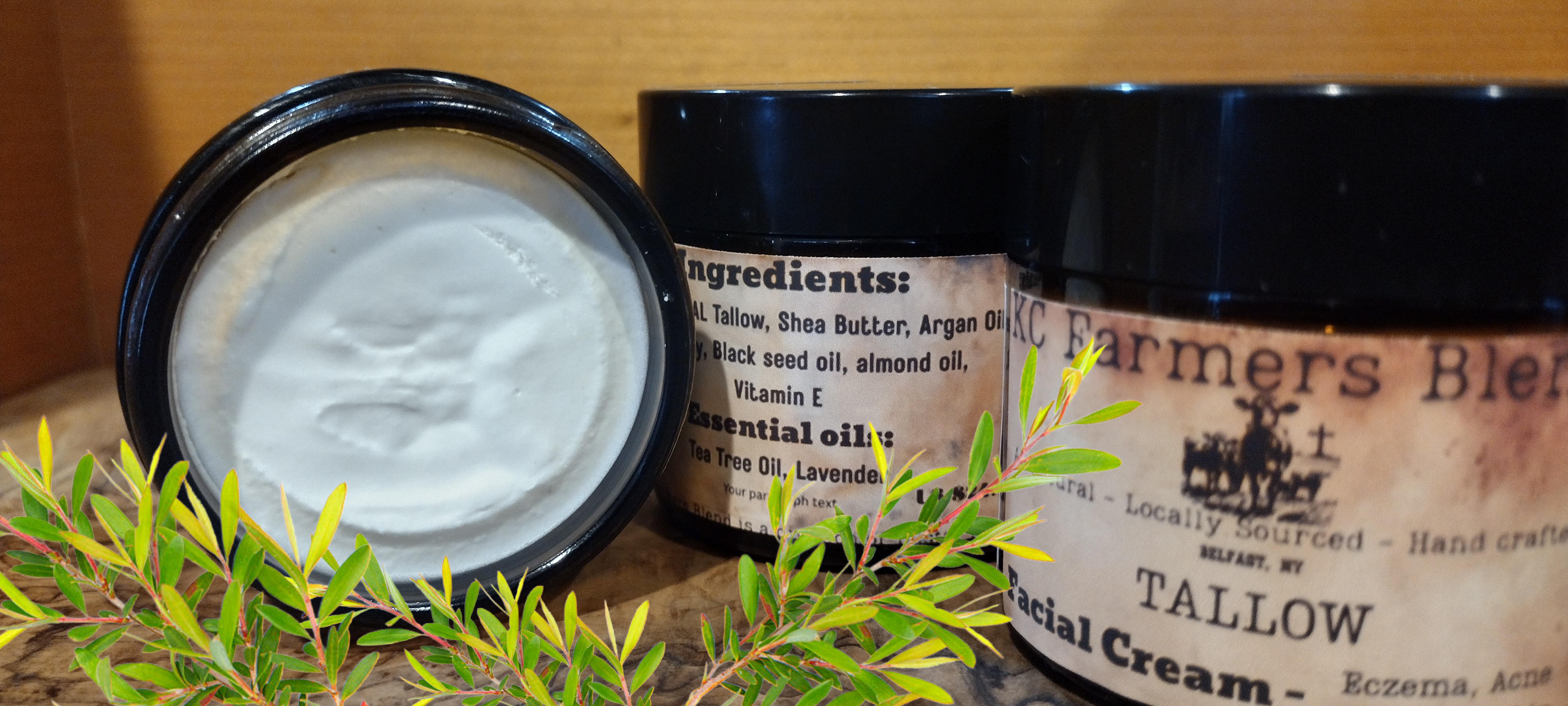 Tallow Facial Cream- sensitive skin formula