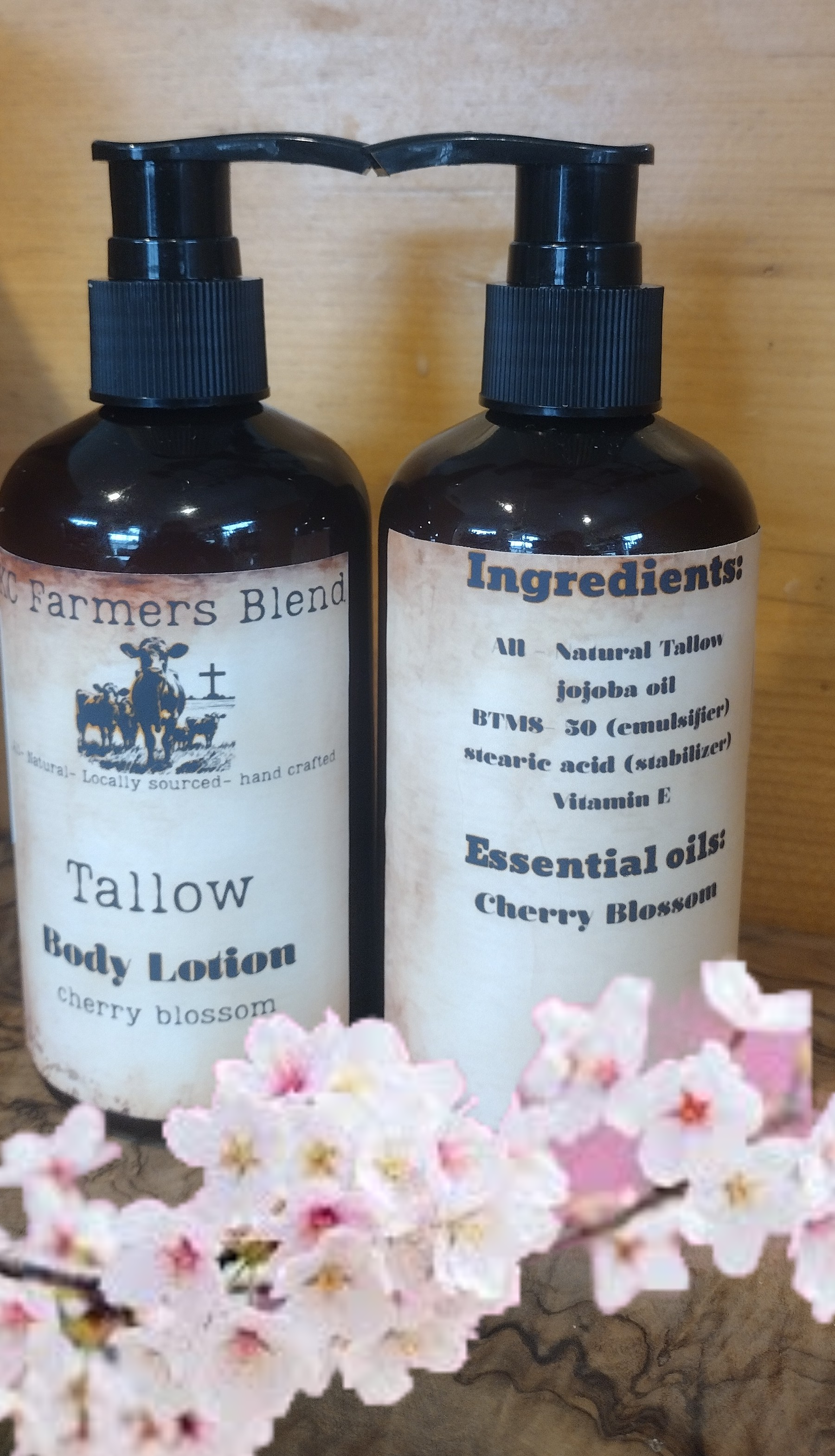 Tallow Body Lotion - cherry blossom