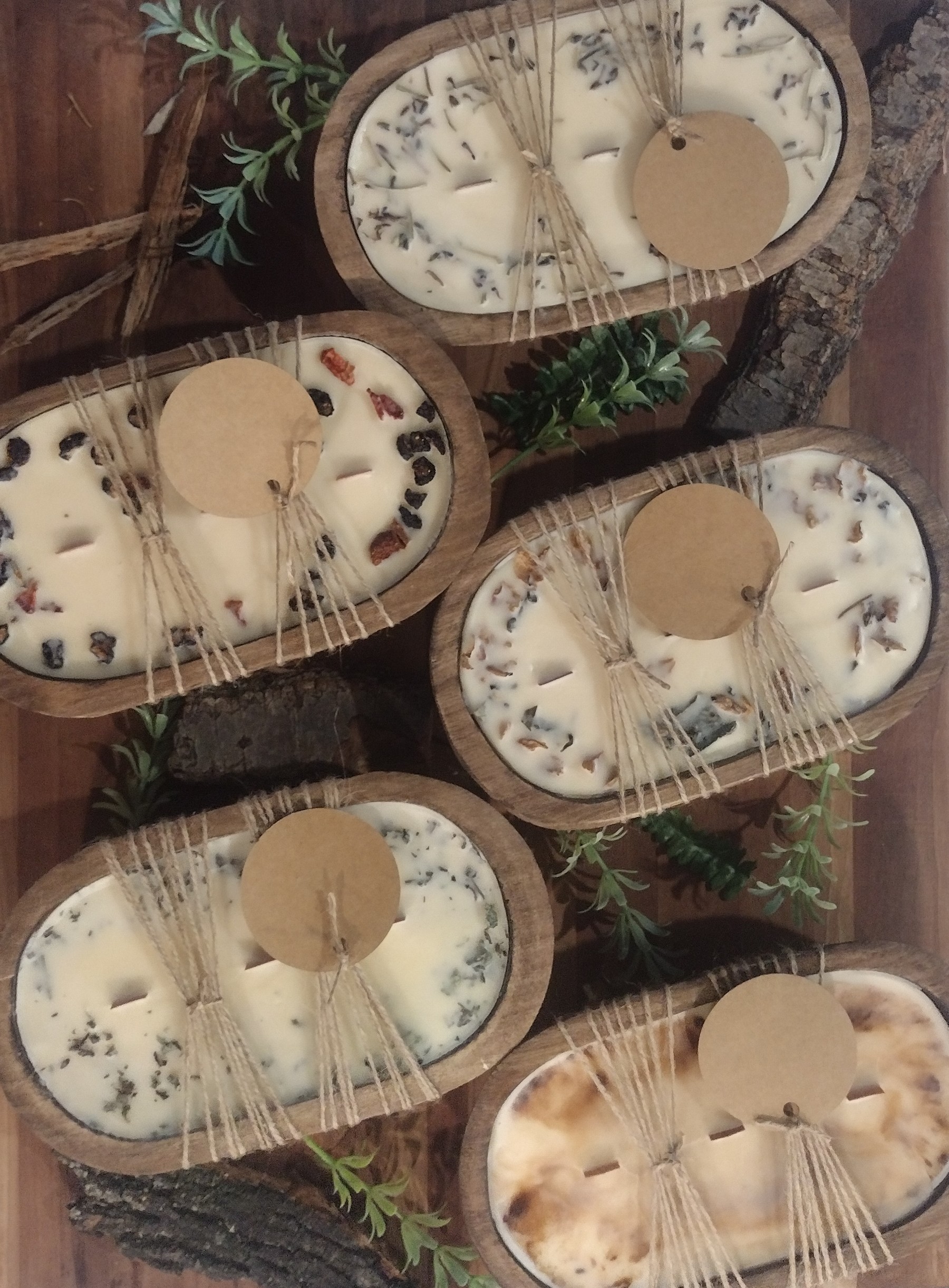 luxurious Tallow and Beeswax Scented Candles