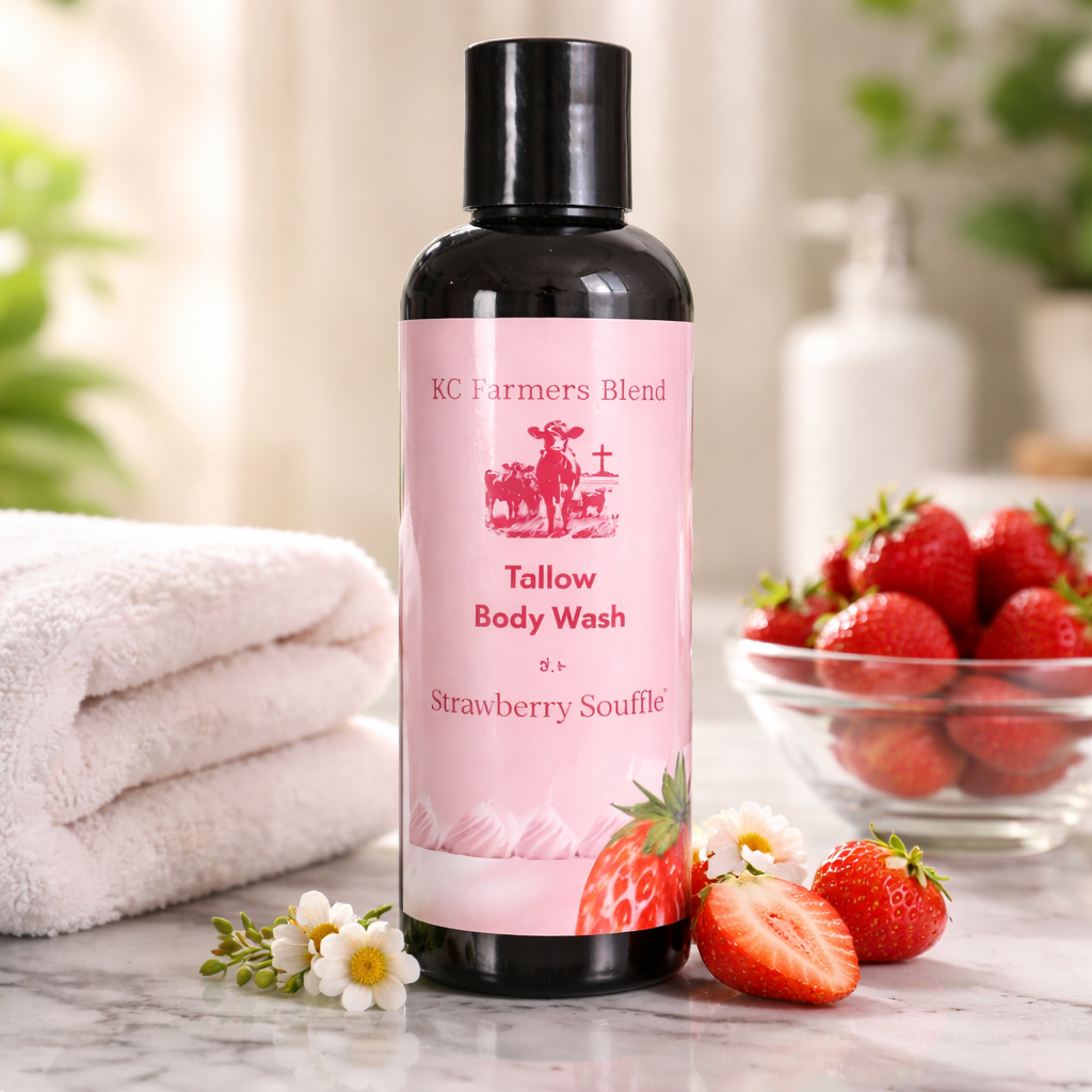  Strawberry Souffle Tallow Body Butter