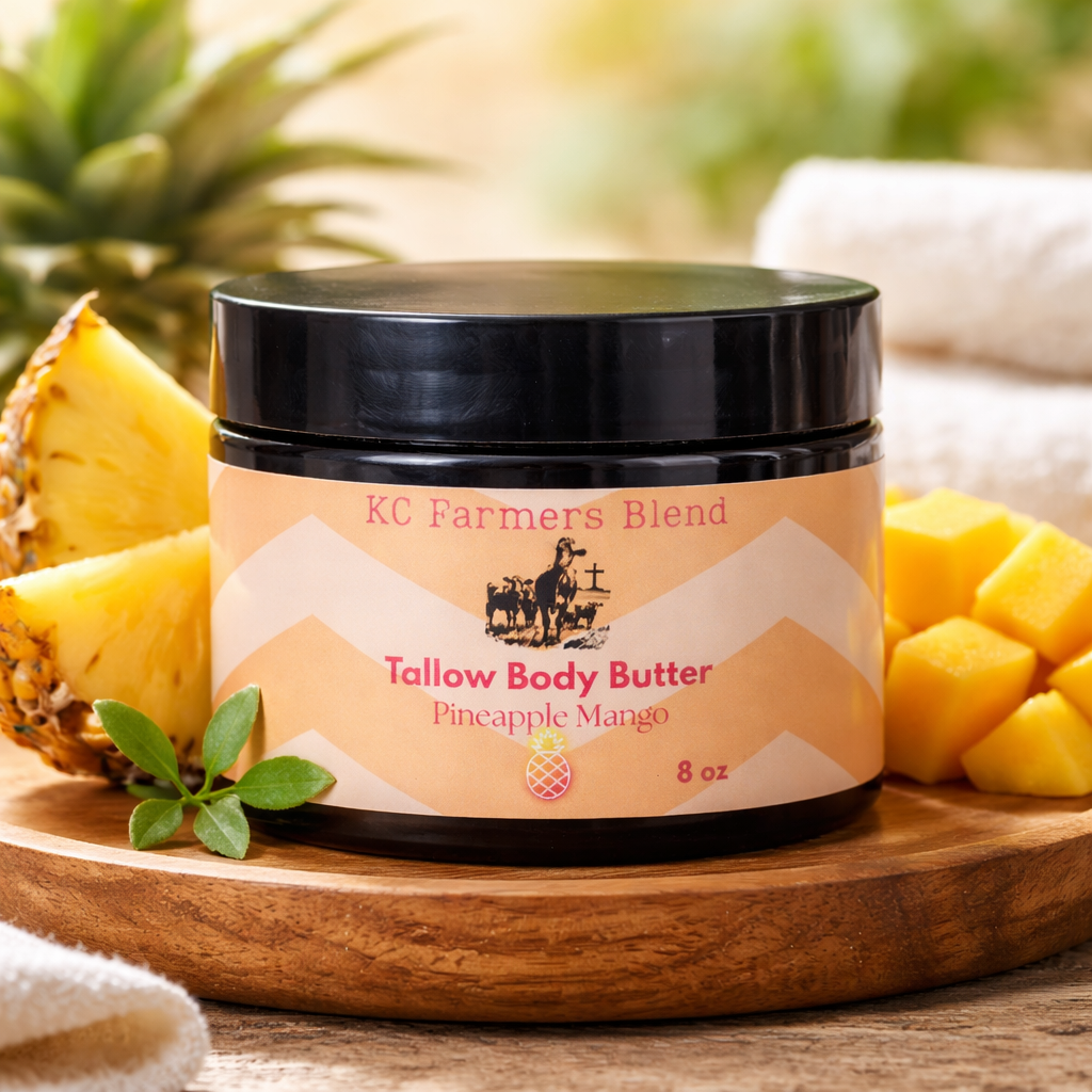 Pineapple- Mango Tallow Body Butter