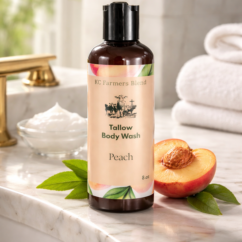 Peach Tallow Body Wash 
