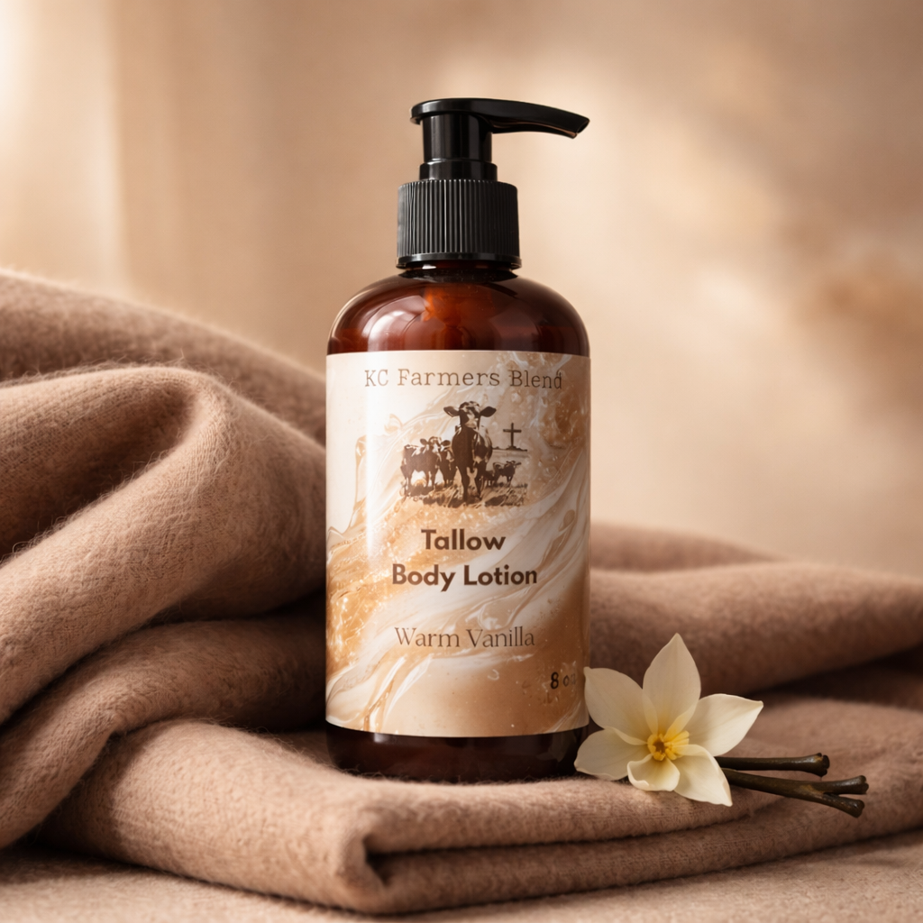 Warm Vanilla Tallow Body Lotion