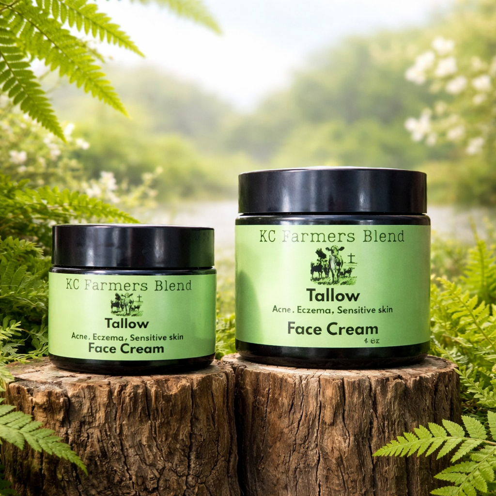 Tallow Facial Cream- sensitive skin formula