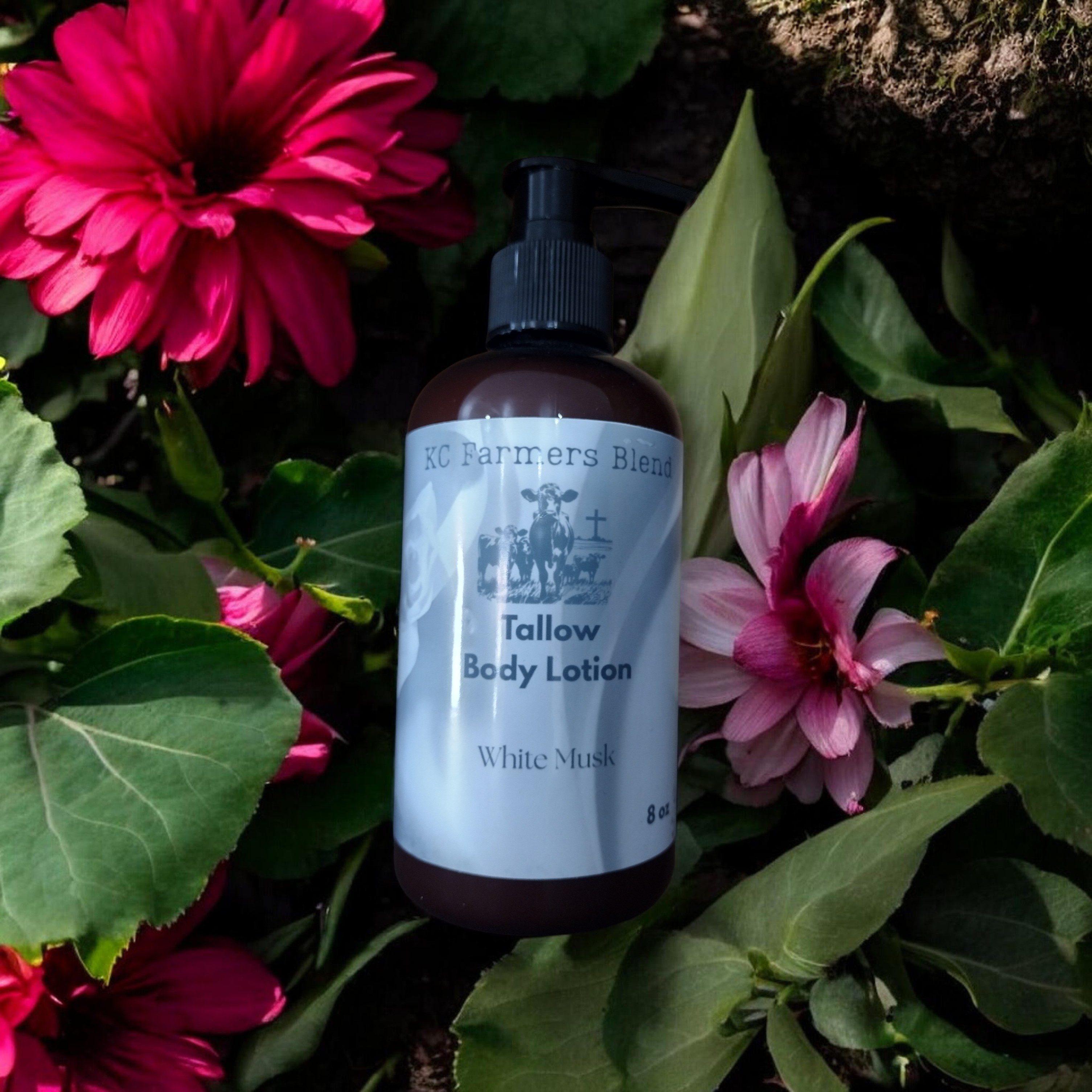  White Musk      Tallow Body Lotion