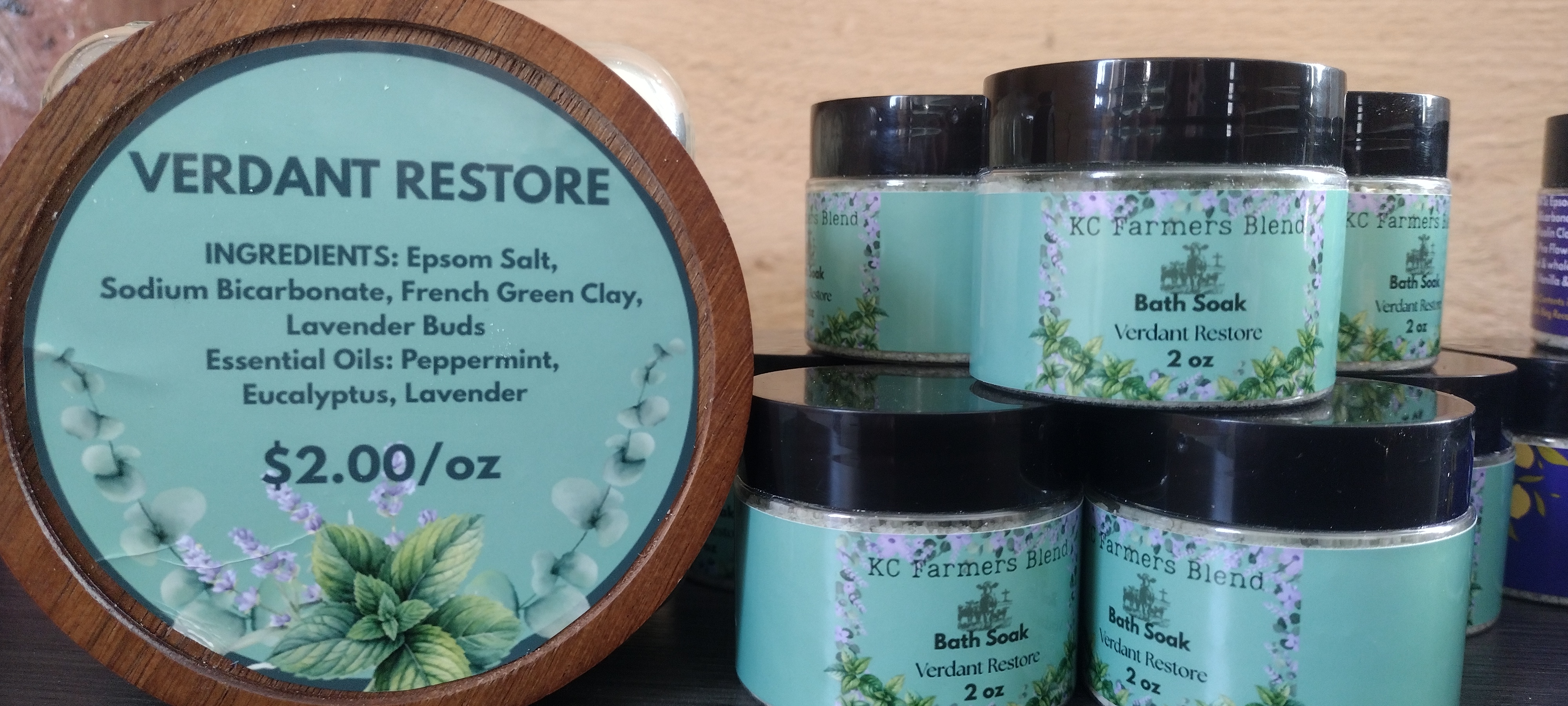 Verdant Restore- Bath Soak