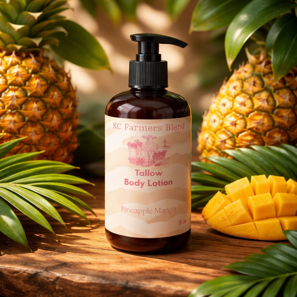 Mango- Pineapple Tallow Body Lotion