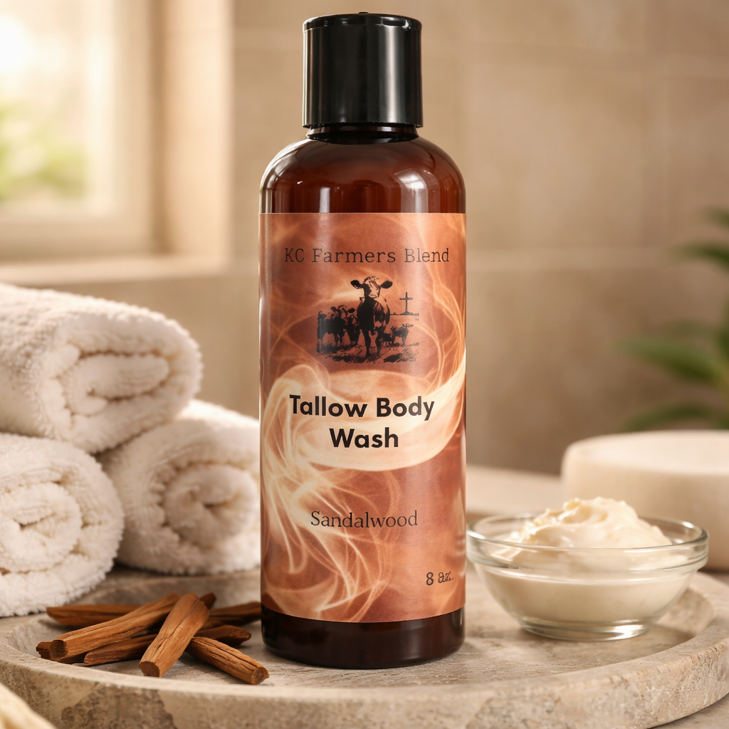  Sandalwood Tallow Body Wash